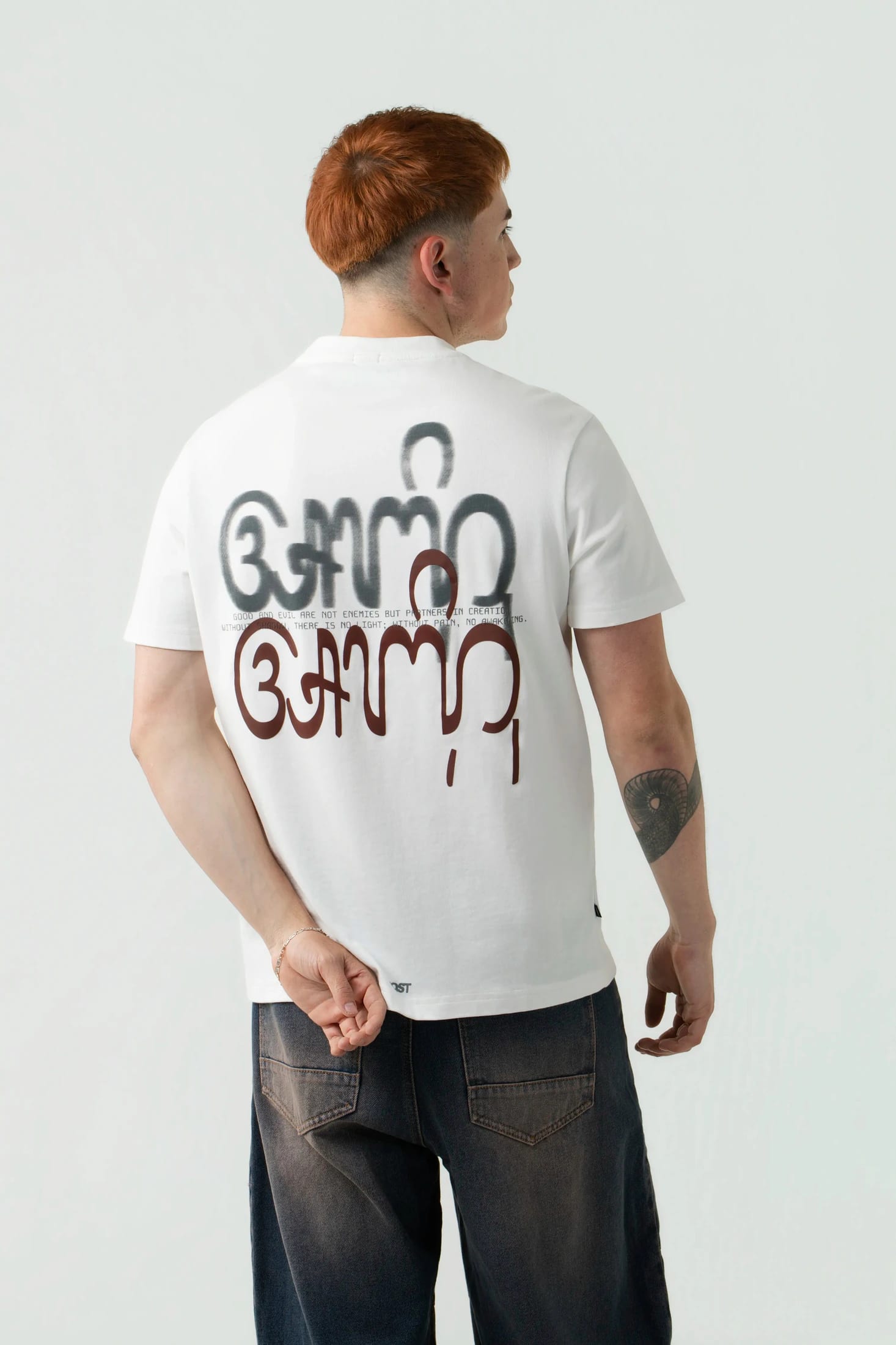 CAMISETA MANGA LARGA COLOR IVORY - imagen 3