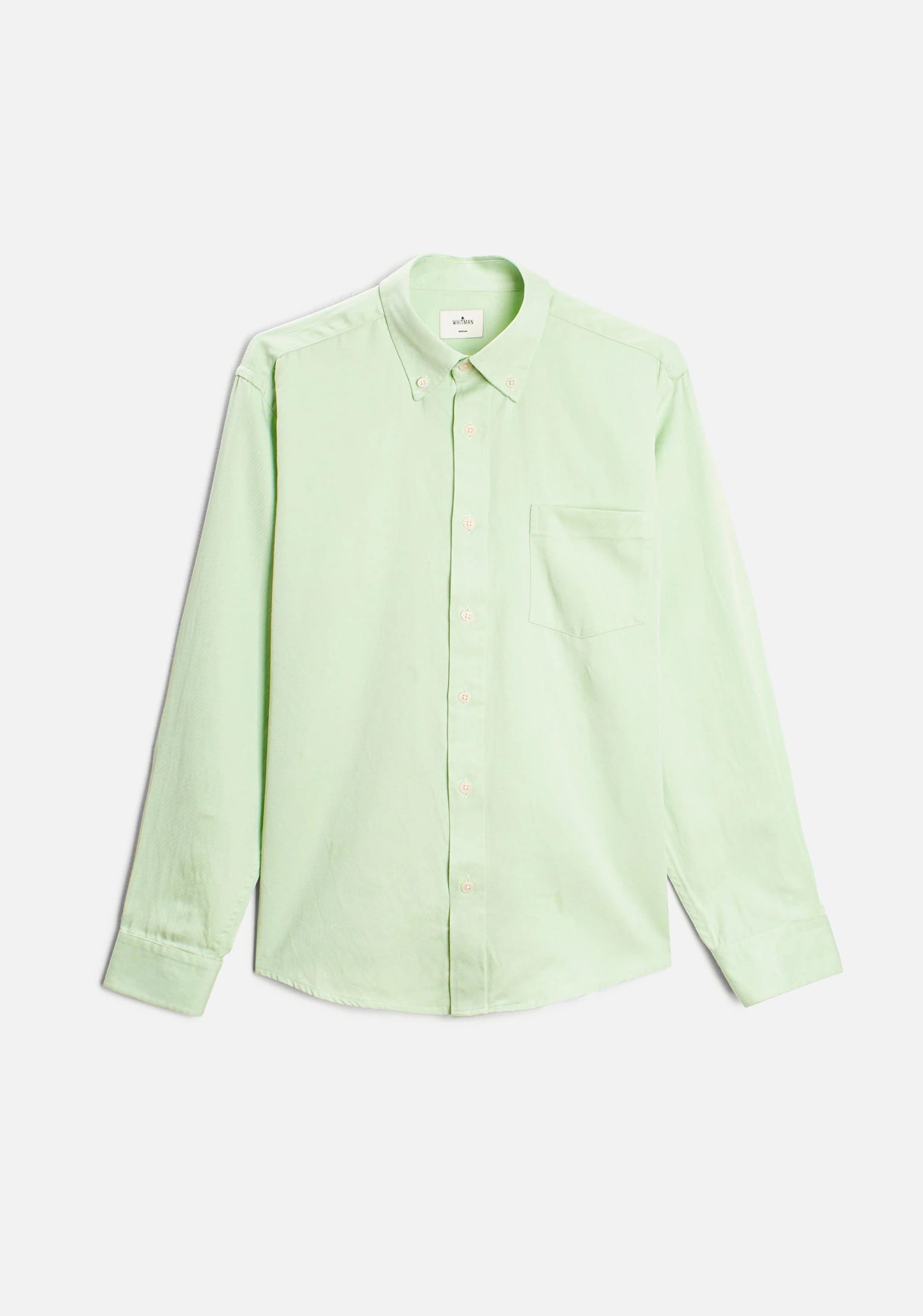 Camisa H CF Hamilton Tencel Verde Claro - imagen 1