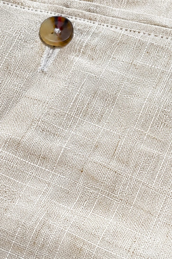 pantalón regular fit beige - imagen 3