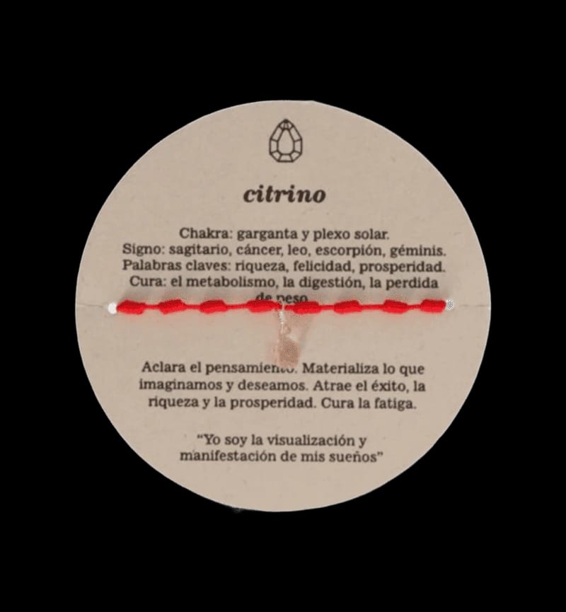 Pulsera de Citrino - imagen 1