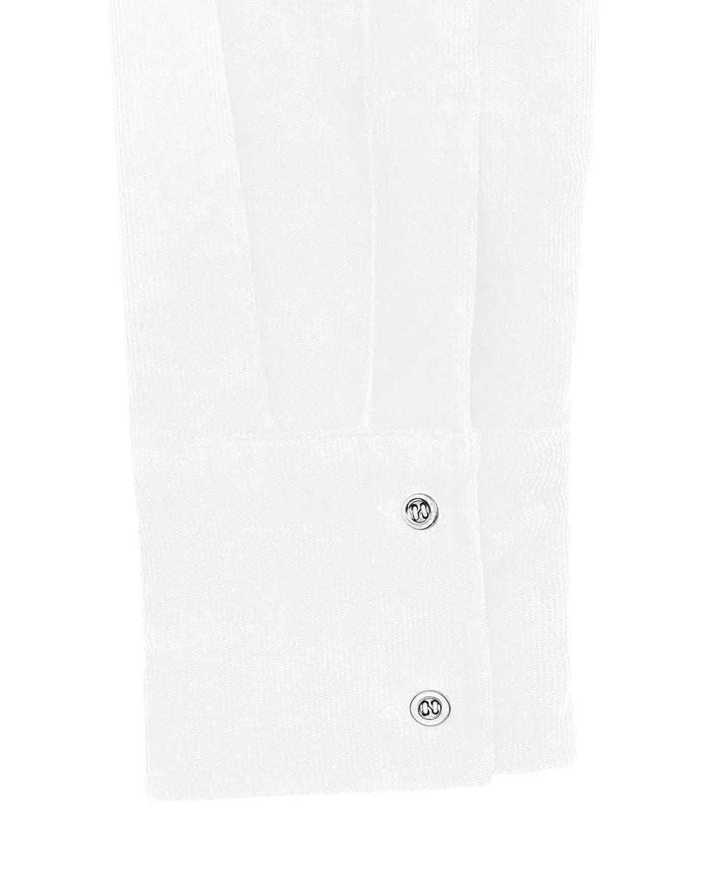 Camisa Clasica Pana Blanca - imagen 6