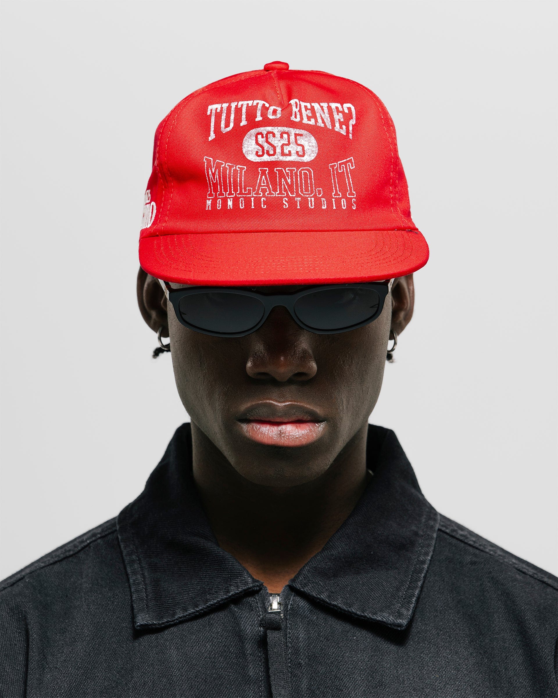 Gorra Tutto Bene - Rojo Cherry - imagen 1