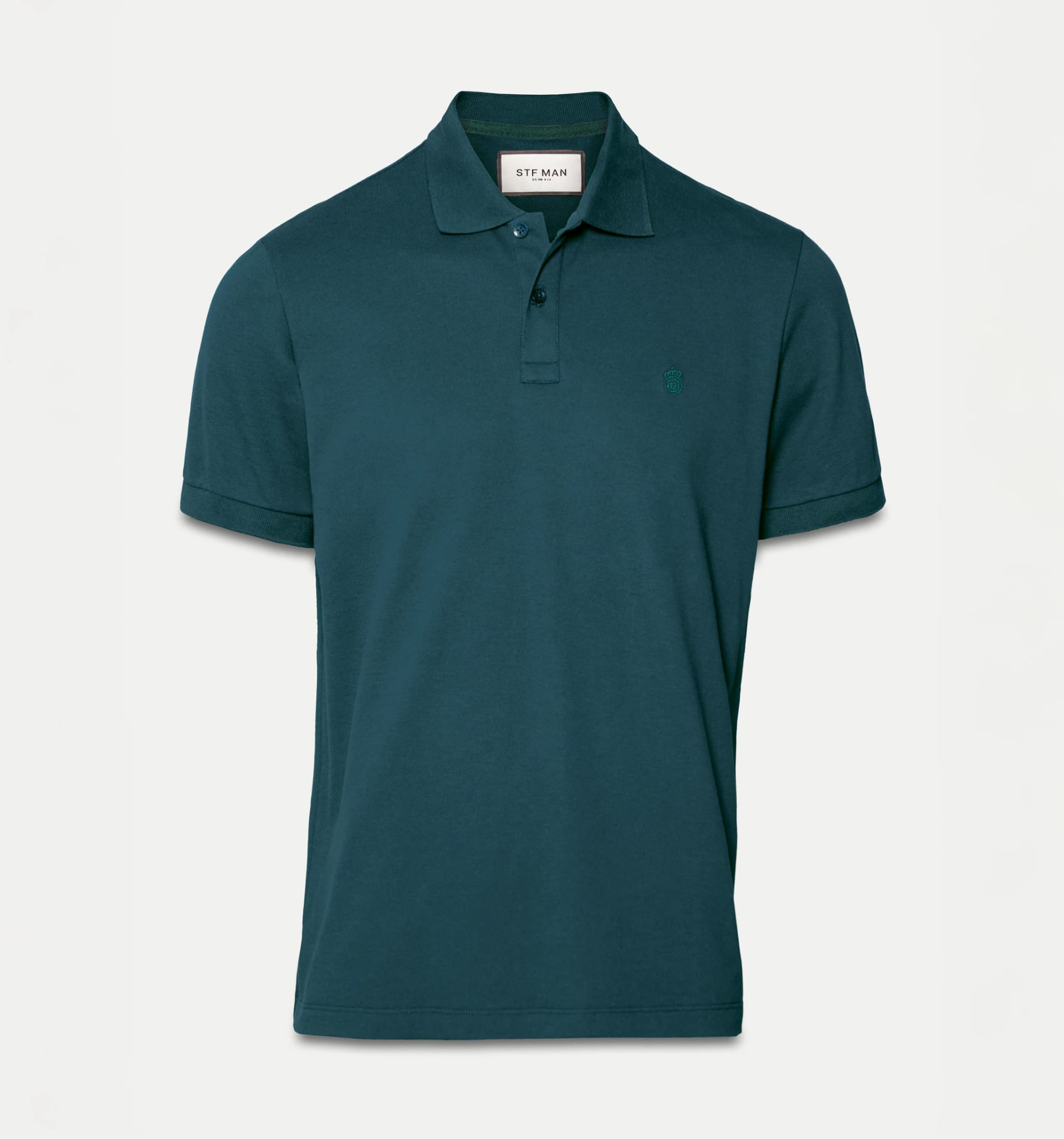 Polo básico para hombre slim fit - imagen 20
