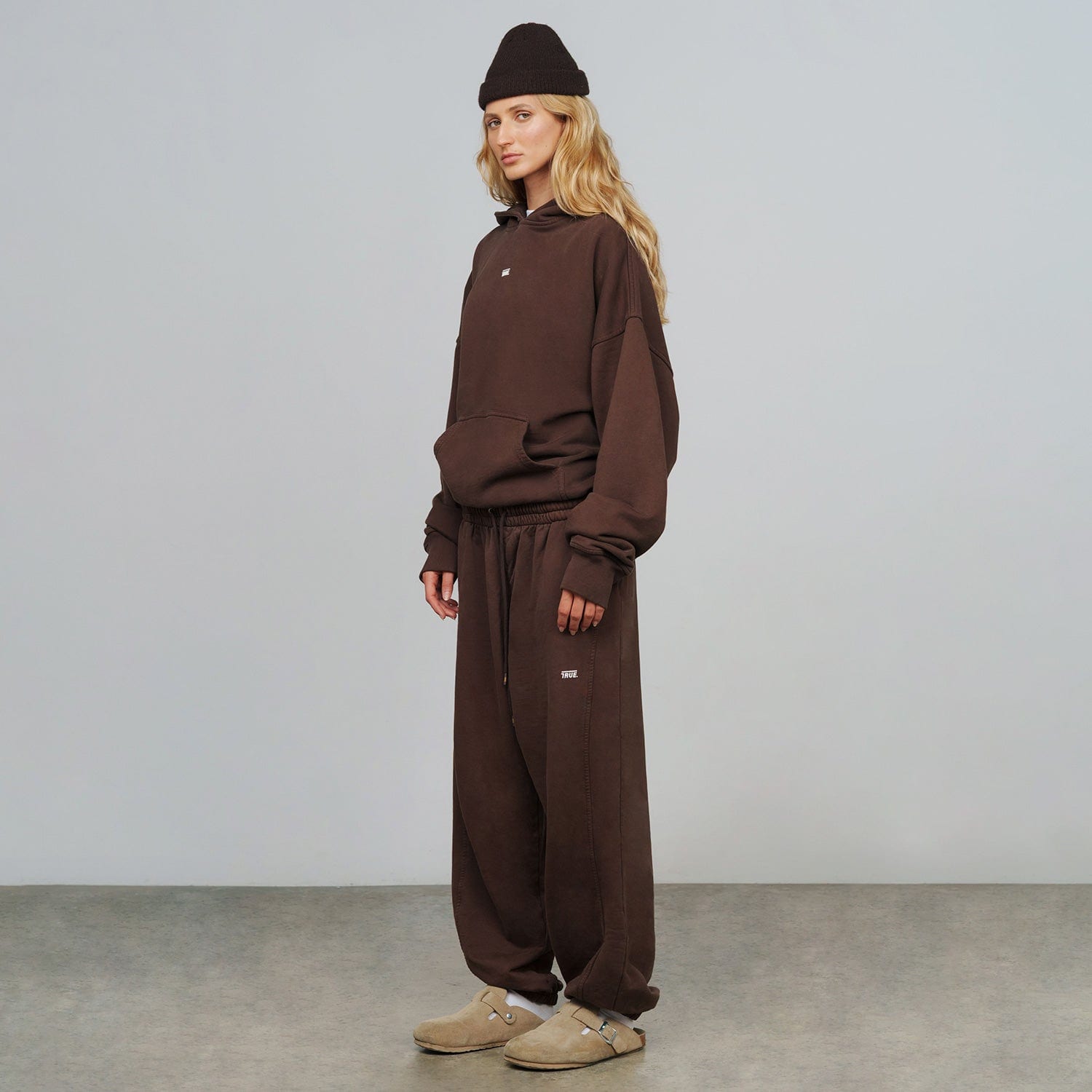 True Classic Hoodie - Brown - imagen 6