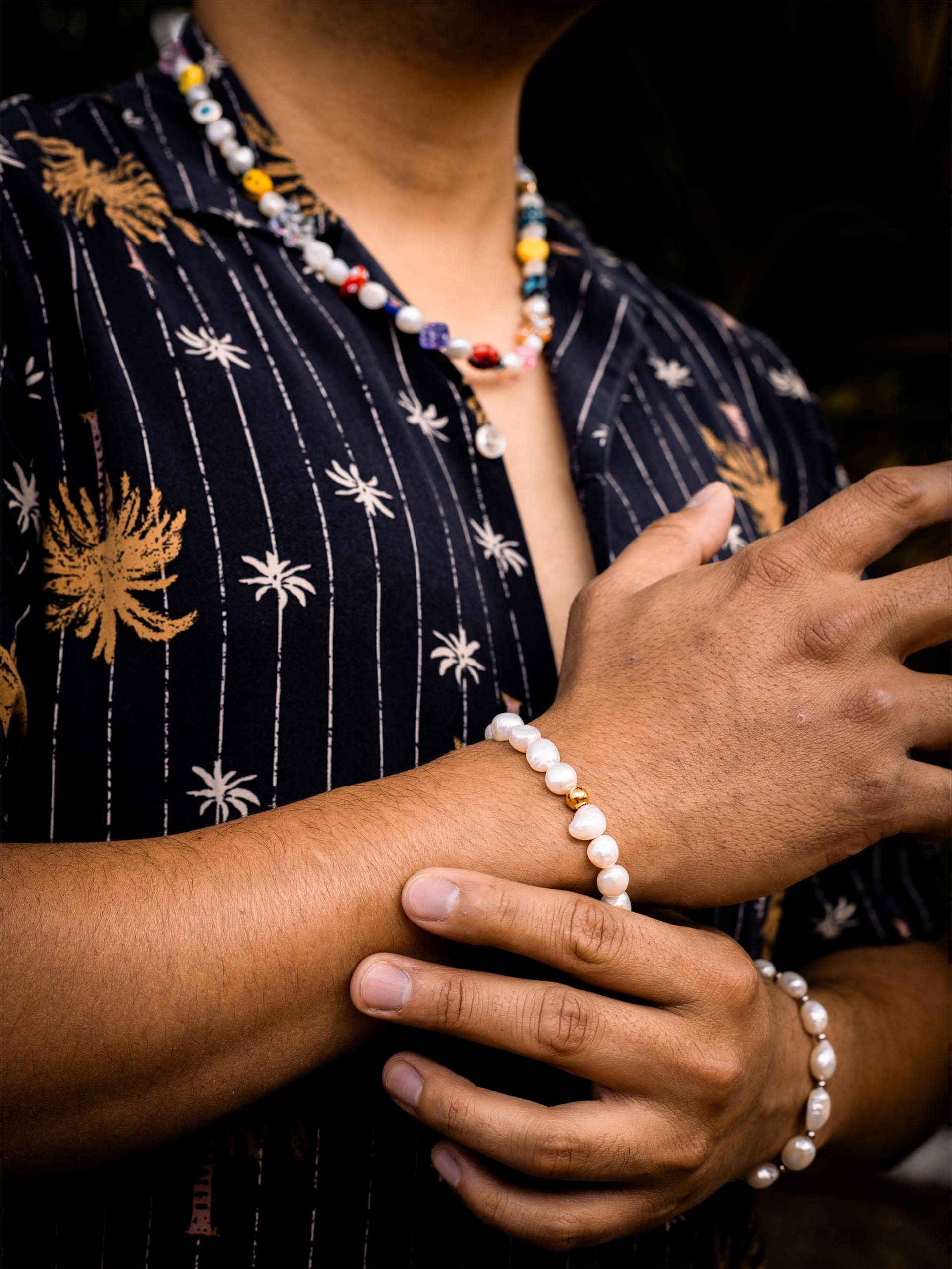 Brazalete Perla de Rio 7mm - imagen 2