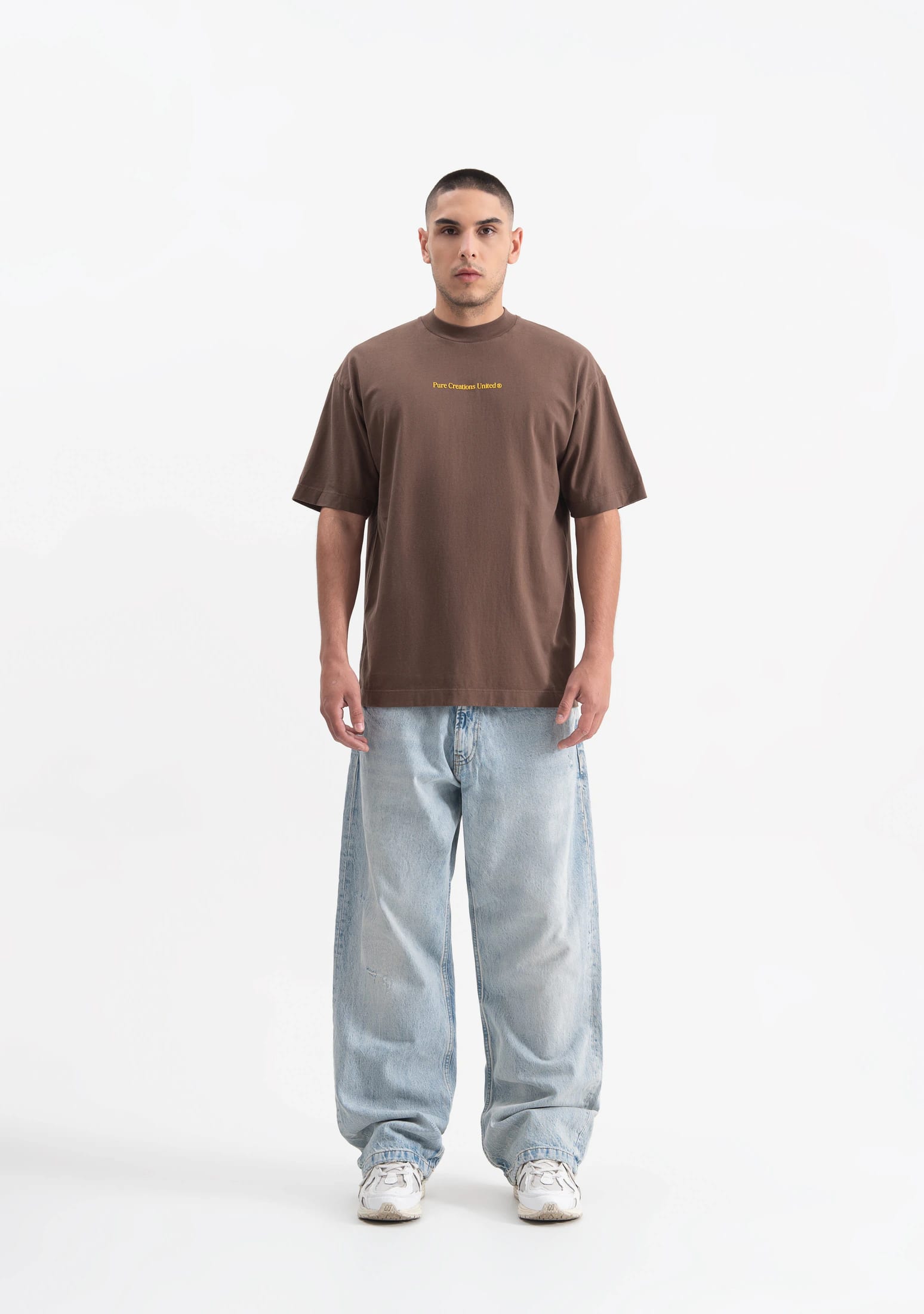knockout brown t-shirt - imagen 4