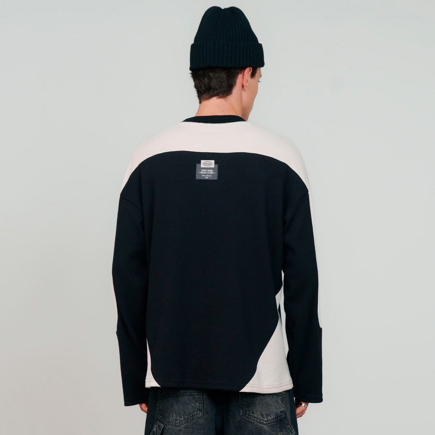 Waffer Long Sleeve Tee - Black - imagen 3