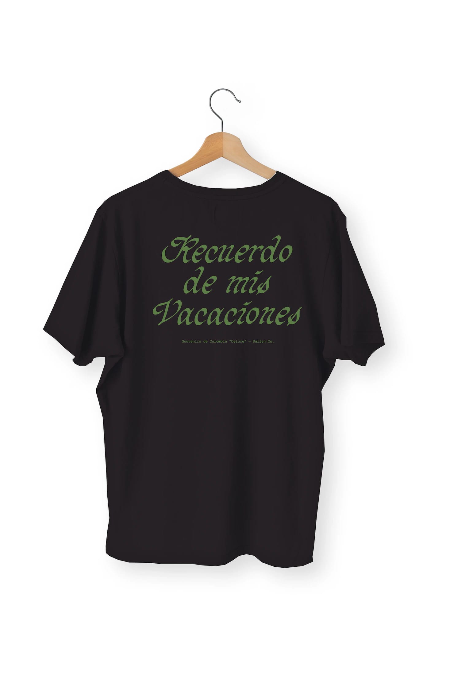 VACACIONES SHIRT - BLACK - imagen 1