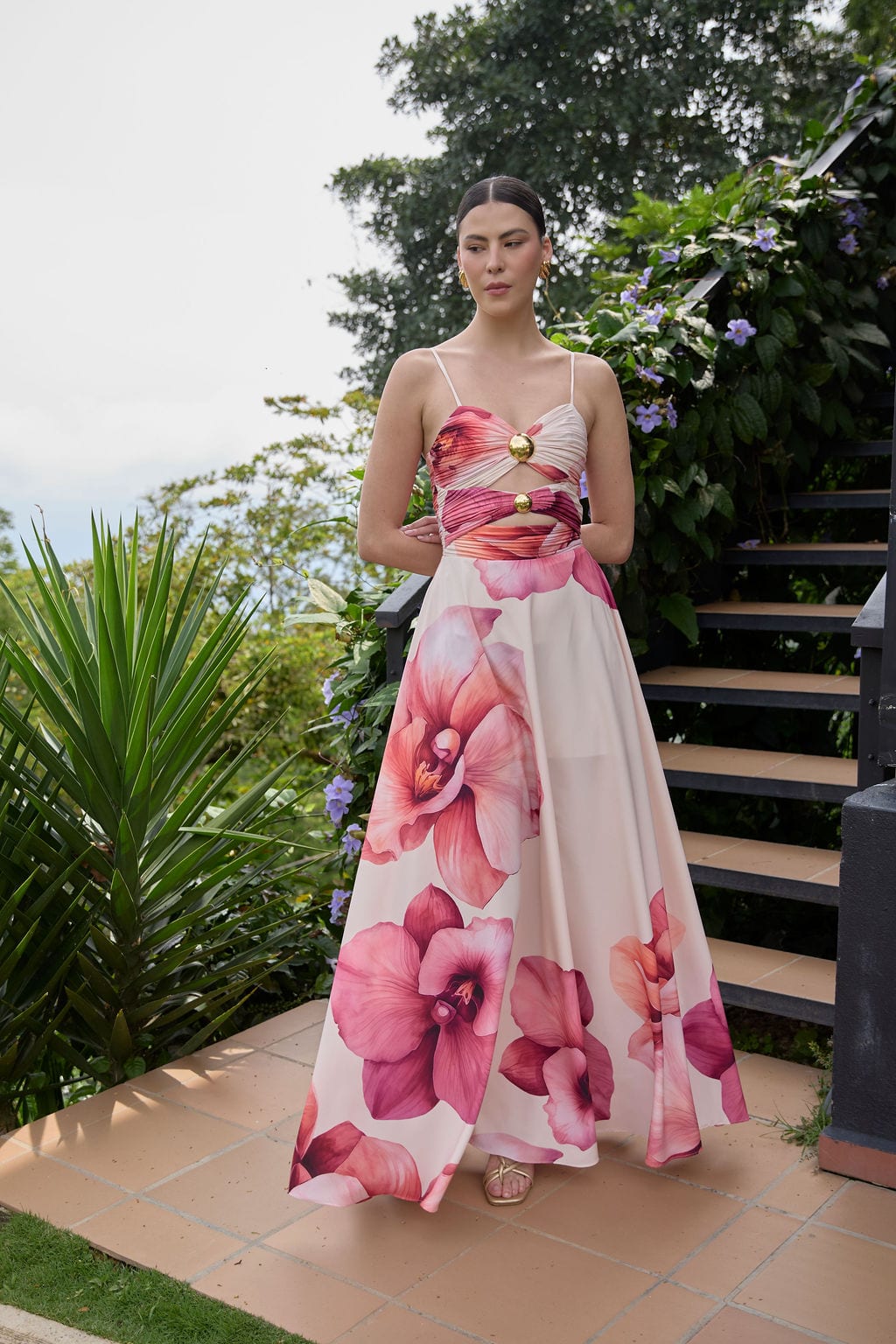 Vestido Flora estampado - imagen 1