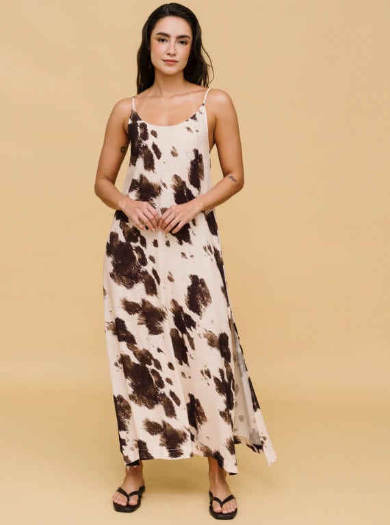 VESTIDO PRINT VACA - imagen 1