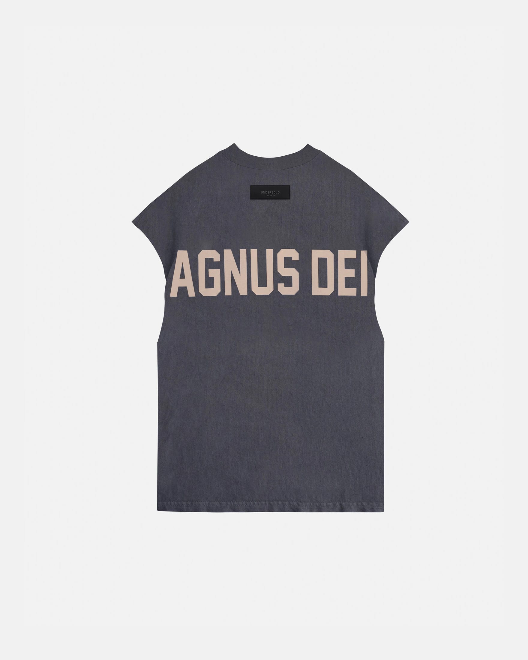 Agnus Dei UNDRGLD Sleeveless Tshirt Vintage Gray - imagen 3