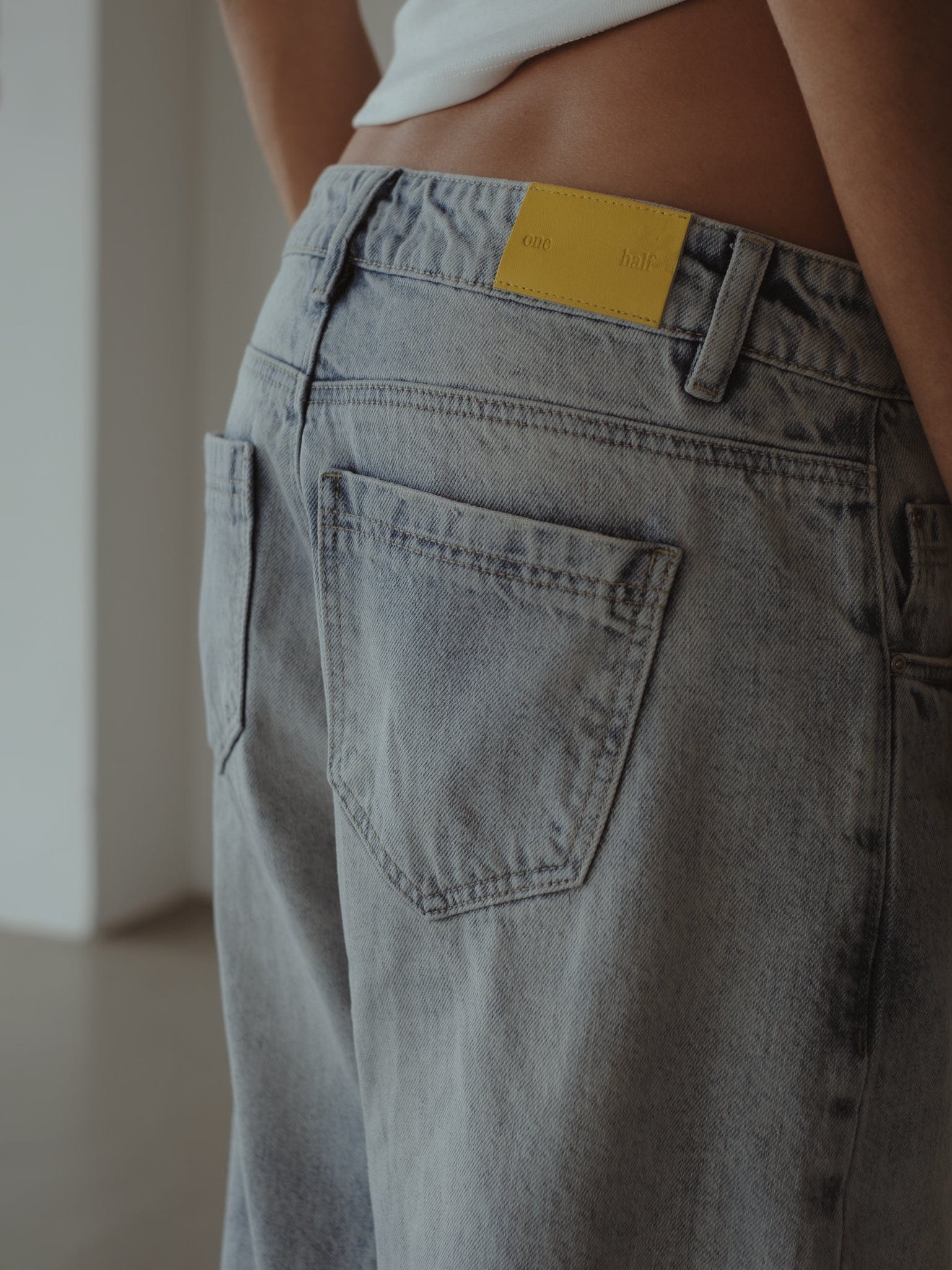 LONG BARREL JEAN - OLD LIGHT BLUE - imagen 11