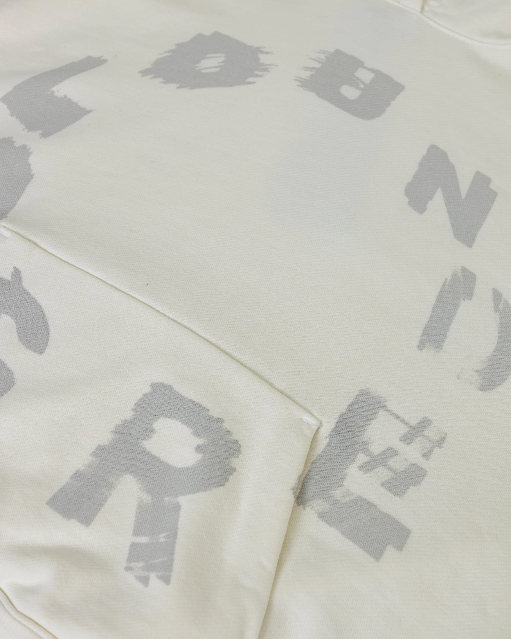 Echoes Tremor Boxy Fit Hoodie White - imagen 4