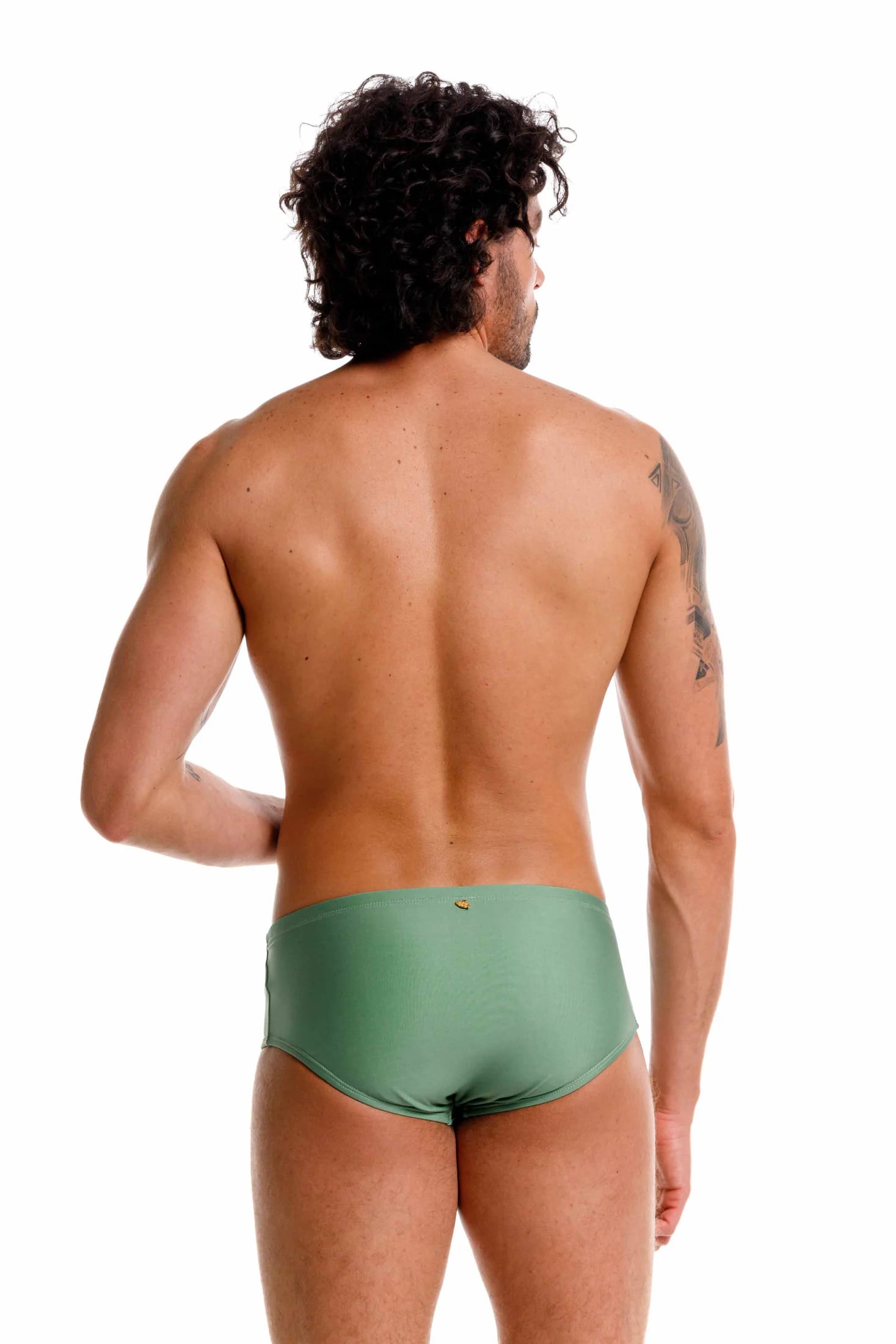 Bañador Hombre Verde Salvia - imagen 3