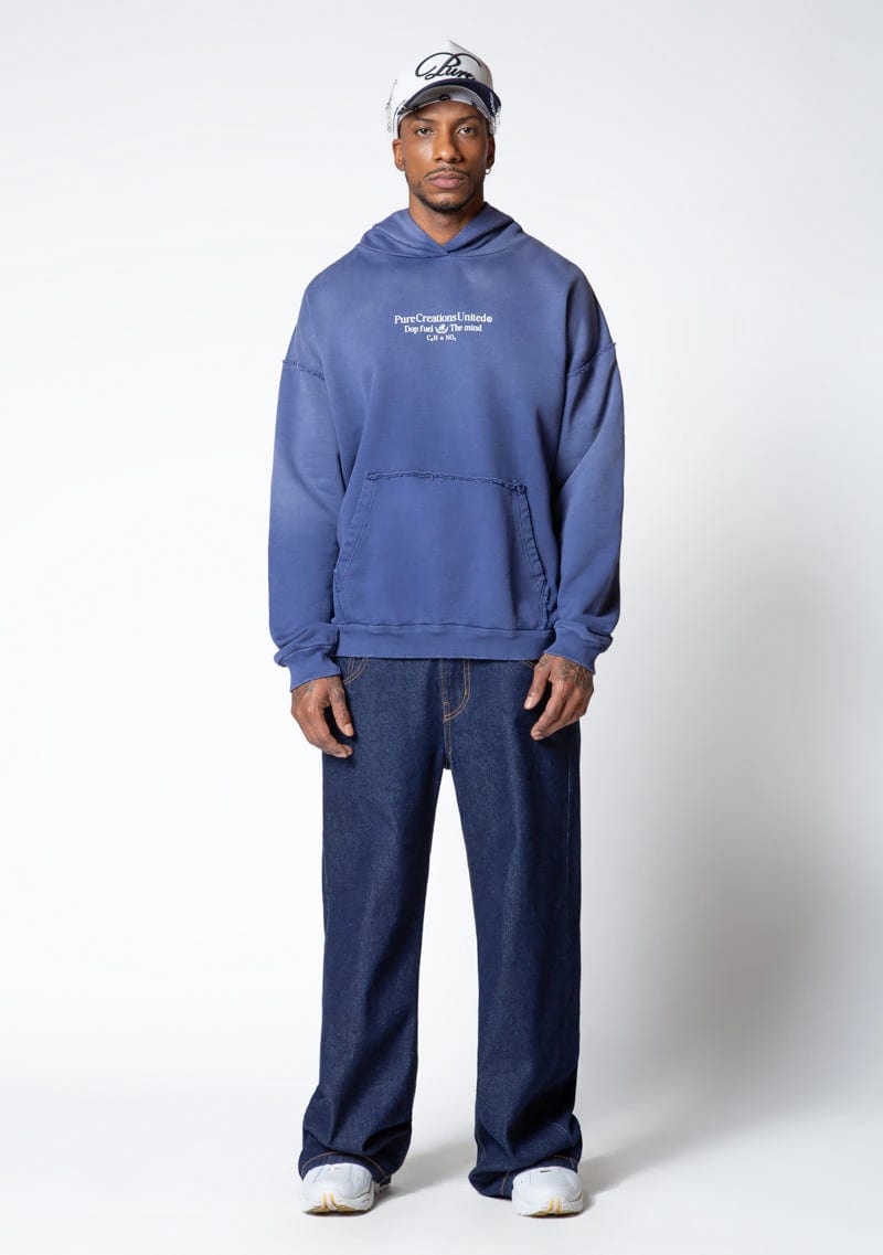 Dopamine blue hoodie - imagen 4