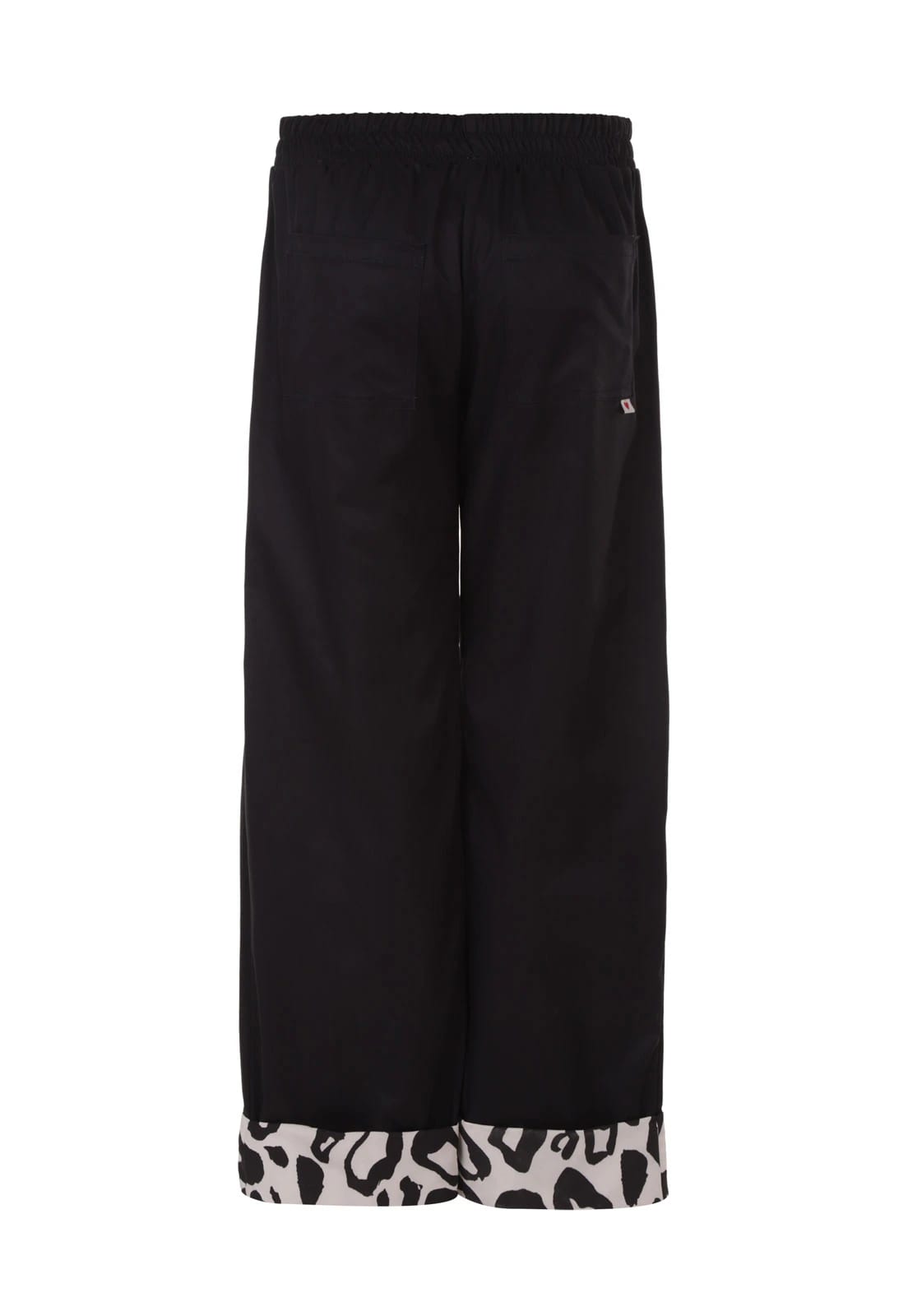 Black & Leopard Hem Pant - imagen 10