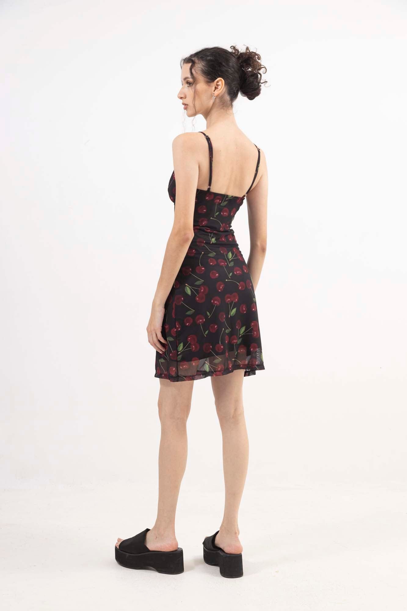 CHERRY MESH DRESS - imagen 13