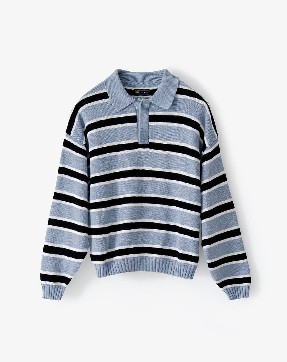 Buzo tipo polo regular rayas hombre - imagen 1