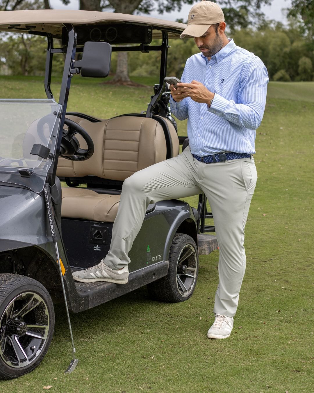 Pantalon Performance Antimanchas Gris Claro - imagen 20