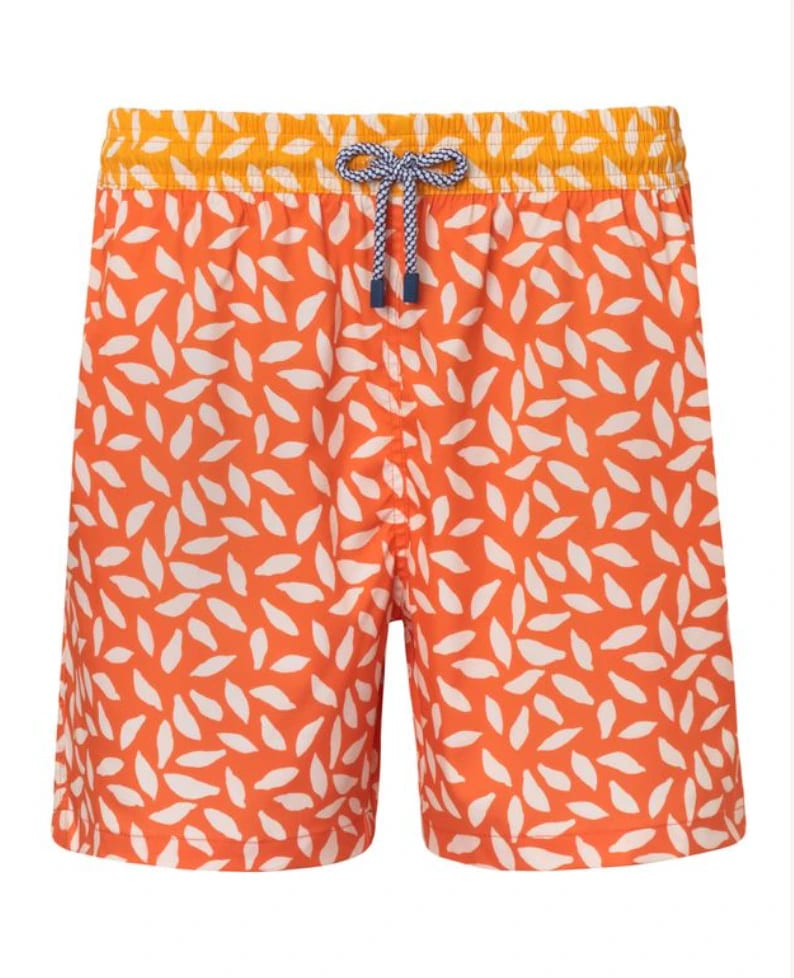 SWIM TRUNK SLIM CUT CARMIN1 TANG2 TANG1 - imagen 1