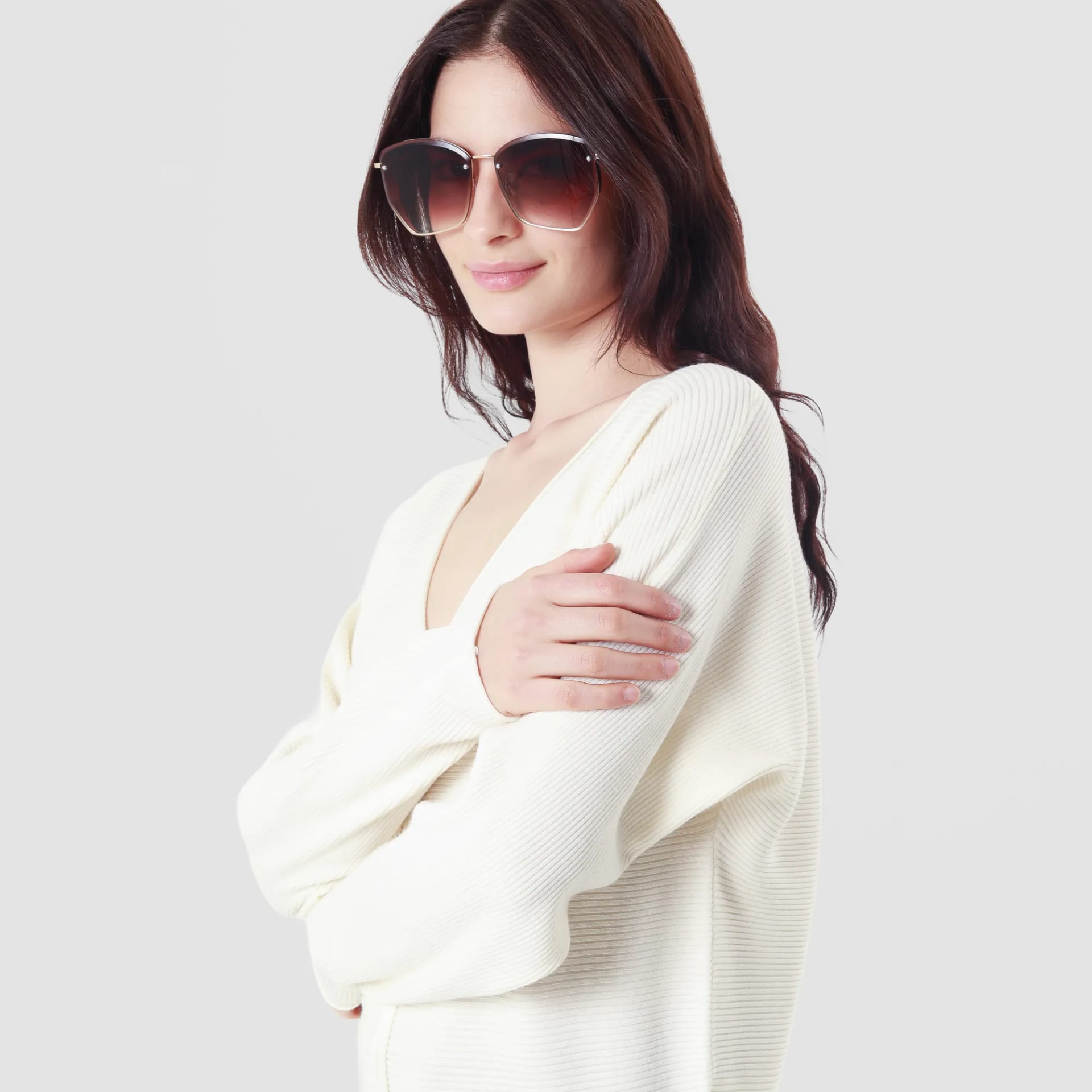 Sweater Cuello Redondo Manga Larga - imagen 2