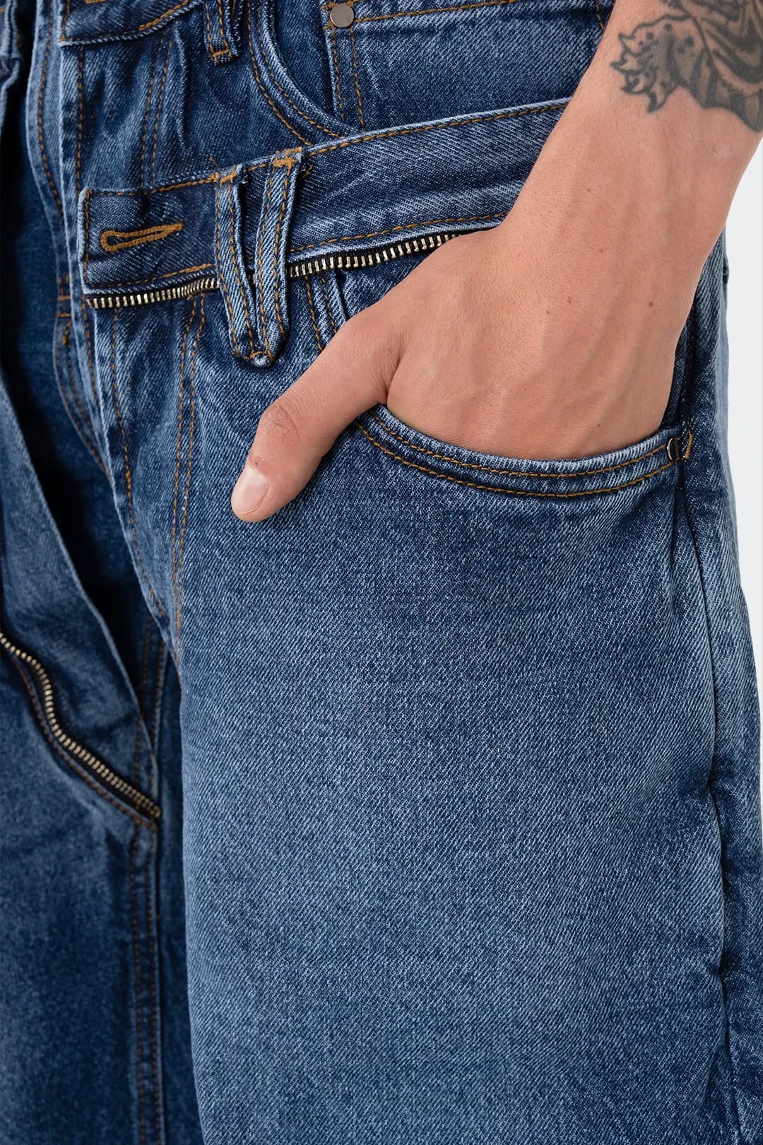 VENENO JEAN TRIPLE WAISTBAND BLUE - imagen 6