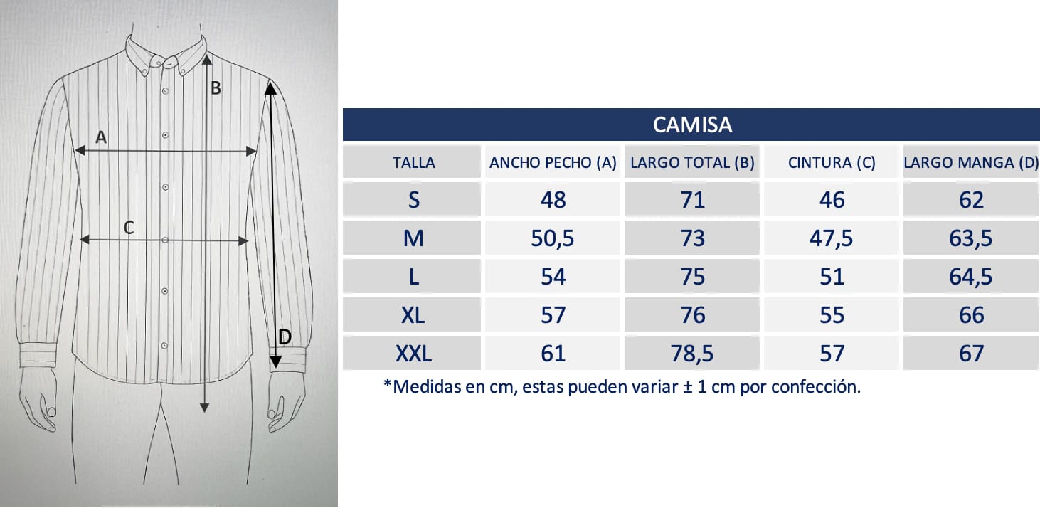 Camisa Navy A Roja - imagen 4