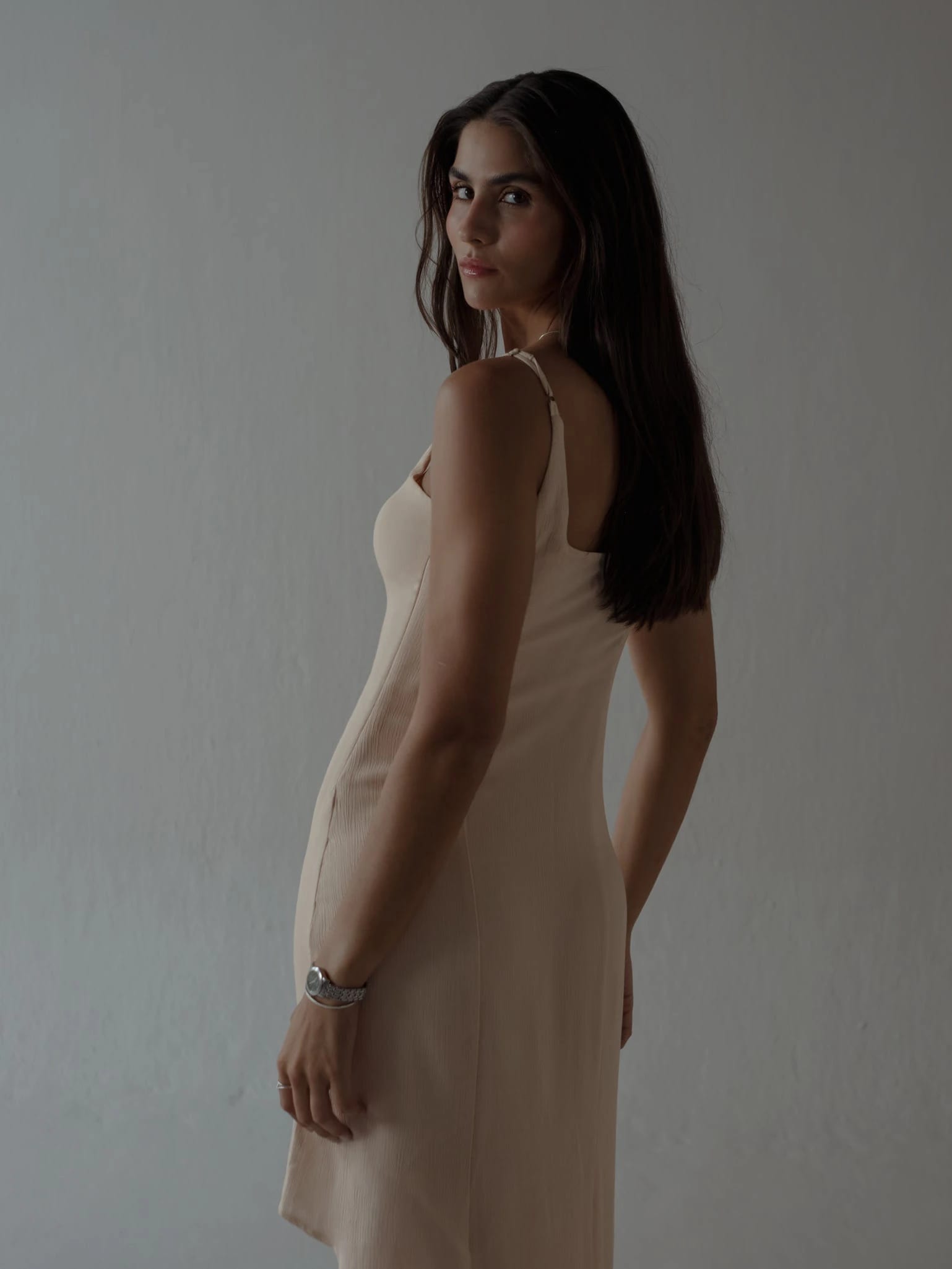 THE MINIMAL DRESS - NATURAL - imagen 7