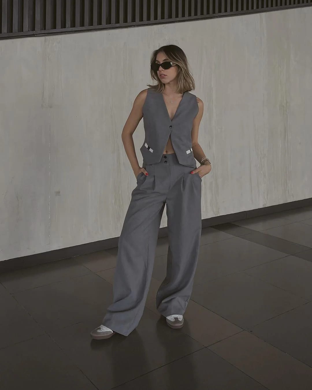 Chaleco Latino Vest Gray - imagen 6