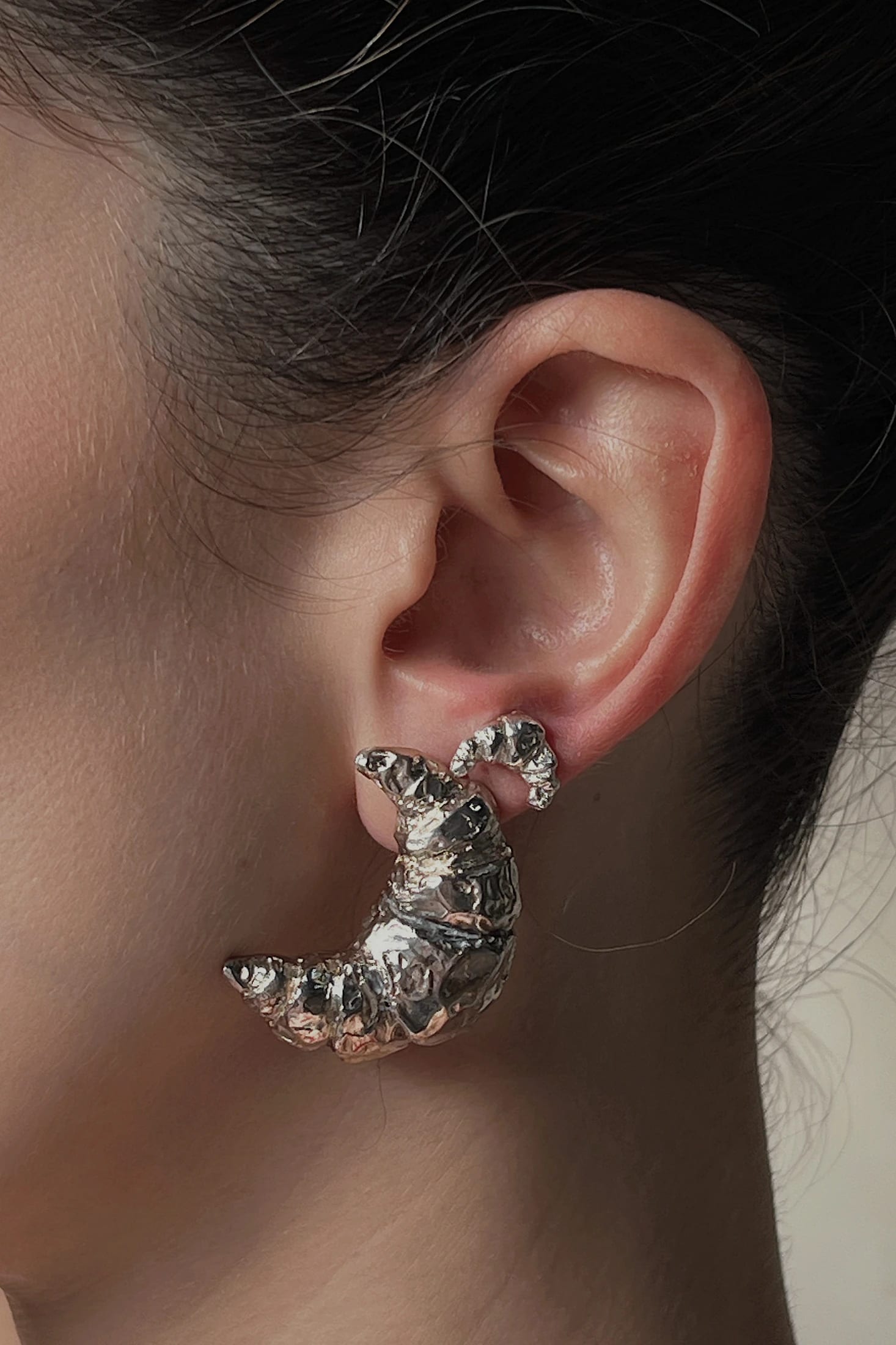 Aretes Croissant Maxi - imagen 2