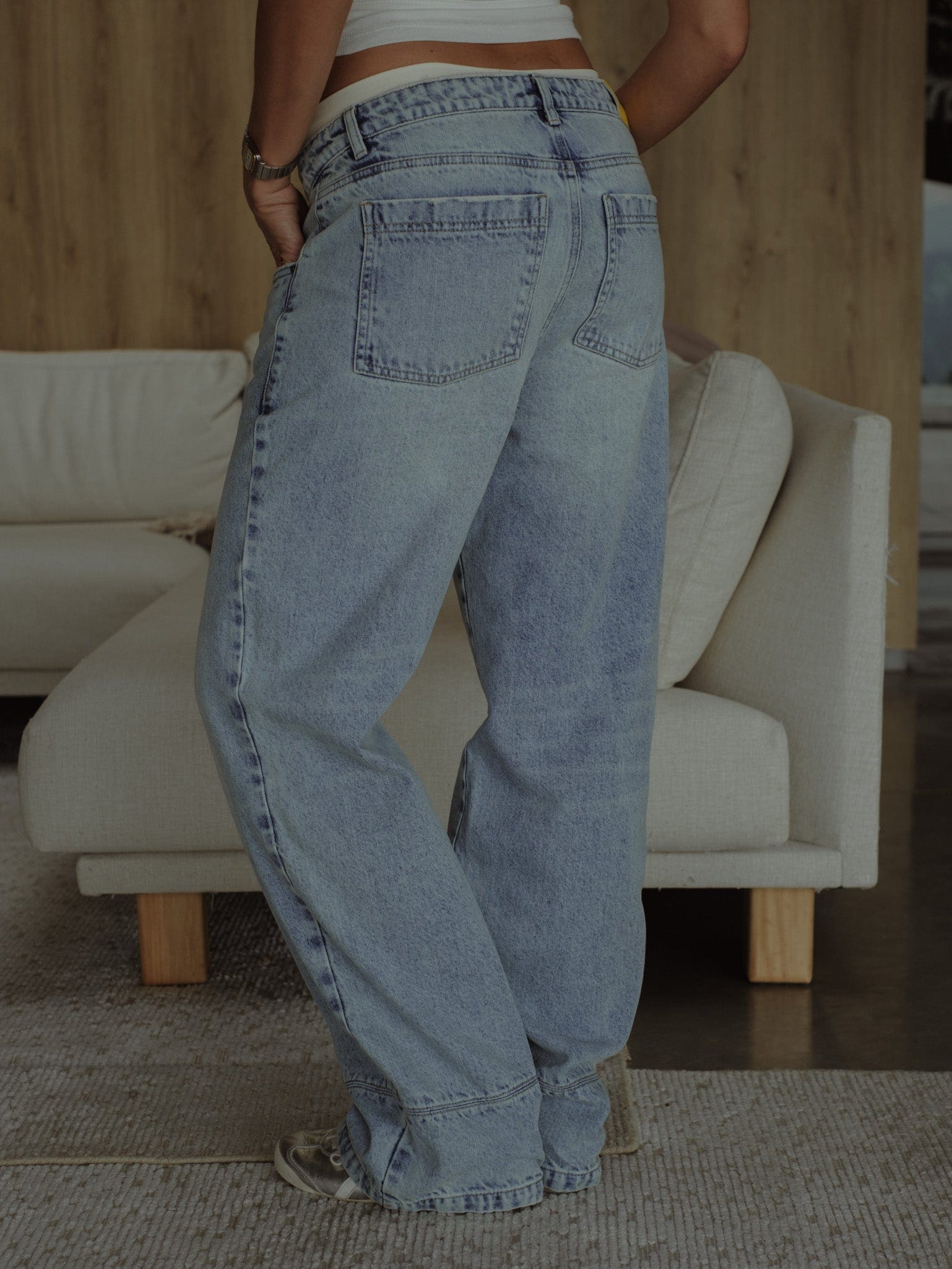 LOW RENEW JEAN - OLD LIGHT BLUE - imagen 13