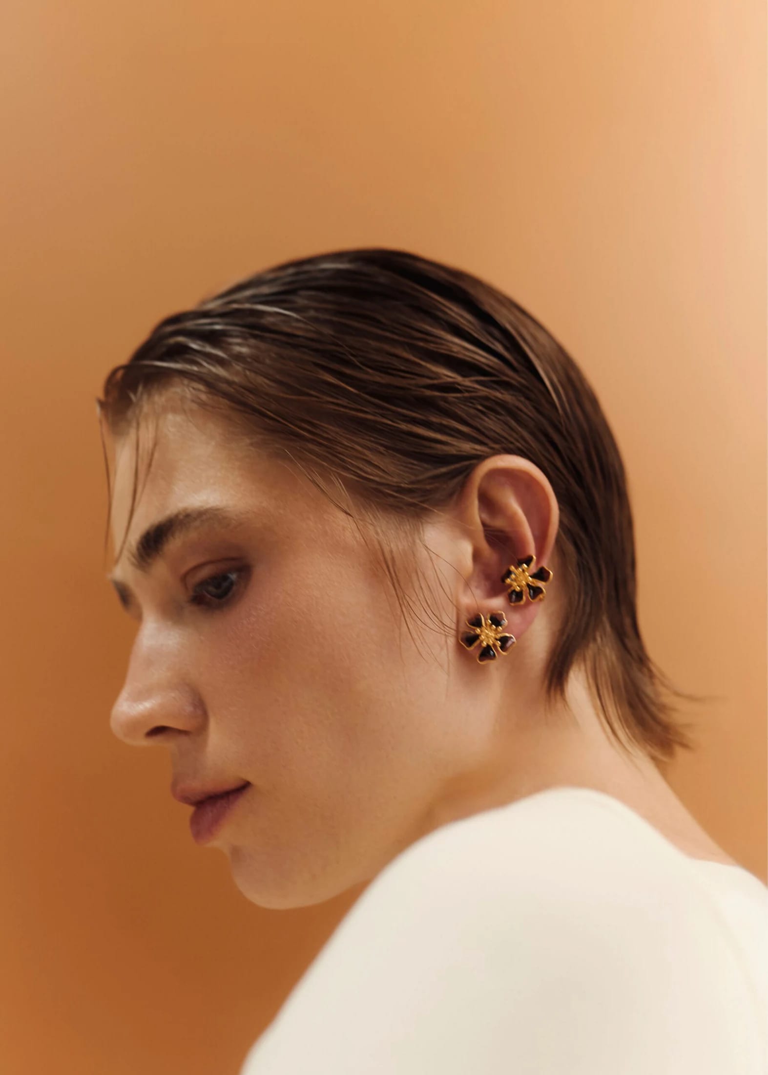 Earcuff Aurora mini Negro - imagen 3