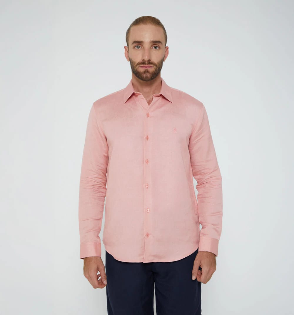 Camisa para hombre de lino - imagen 8