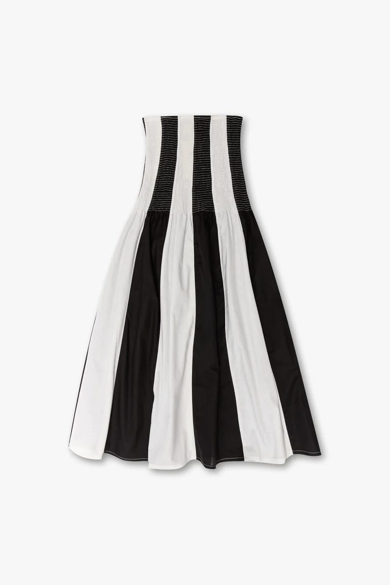 Falda Shirred Glaseado Bicolor - imagen 7