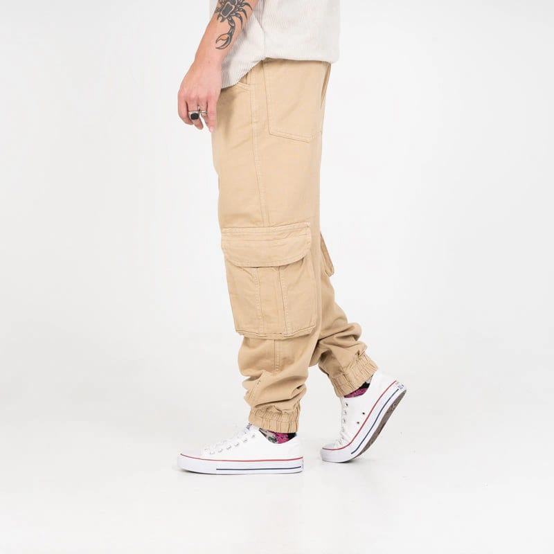 Jean Masculino Cargo H-167 Beige - imagen 2