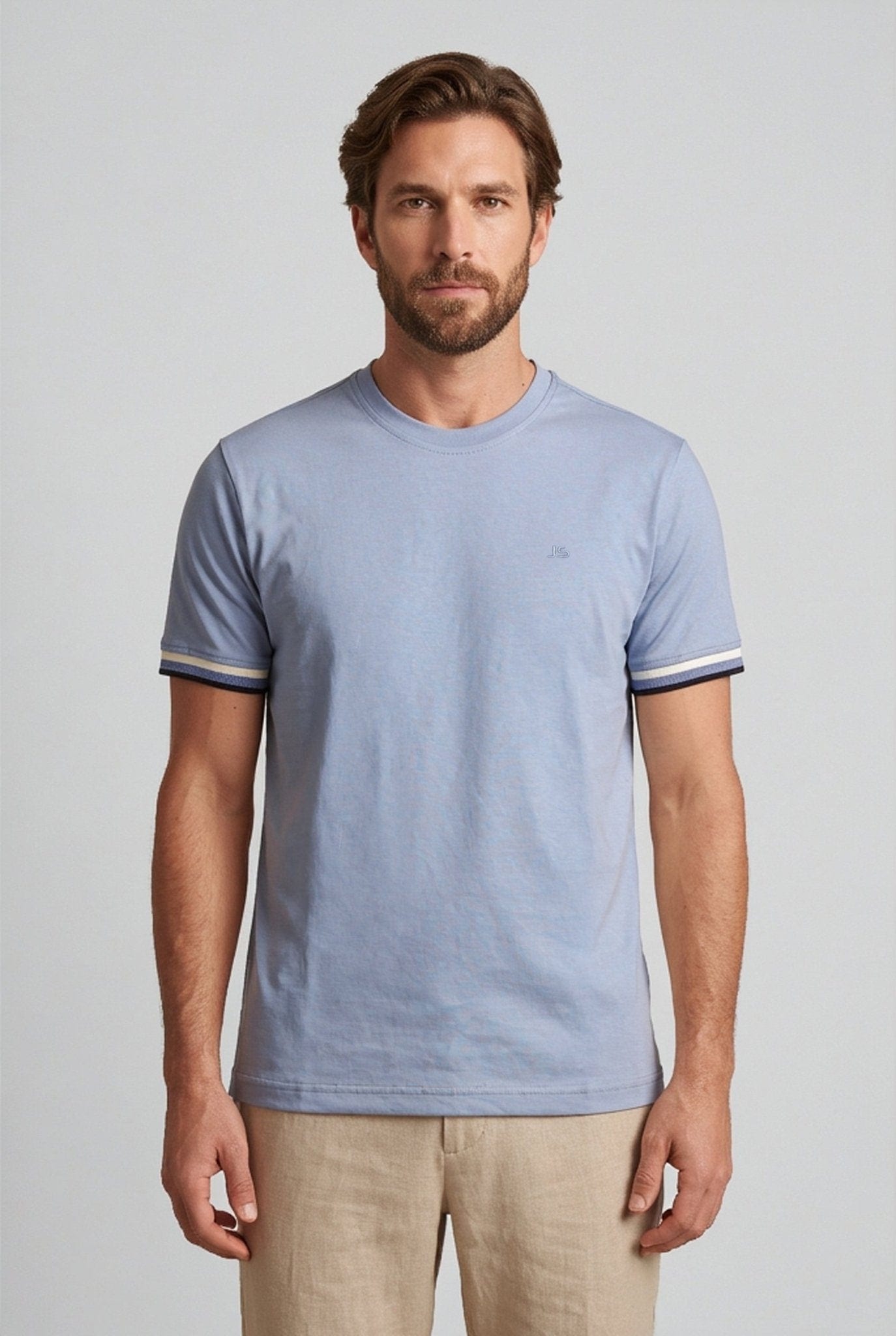 Camiseta cuello redondo para hombre Jon Sonen 020425008 - imagen 3