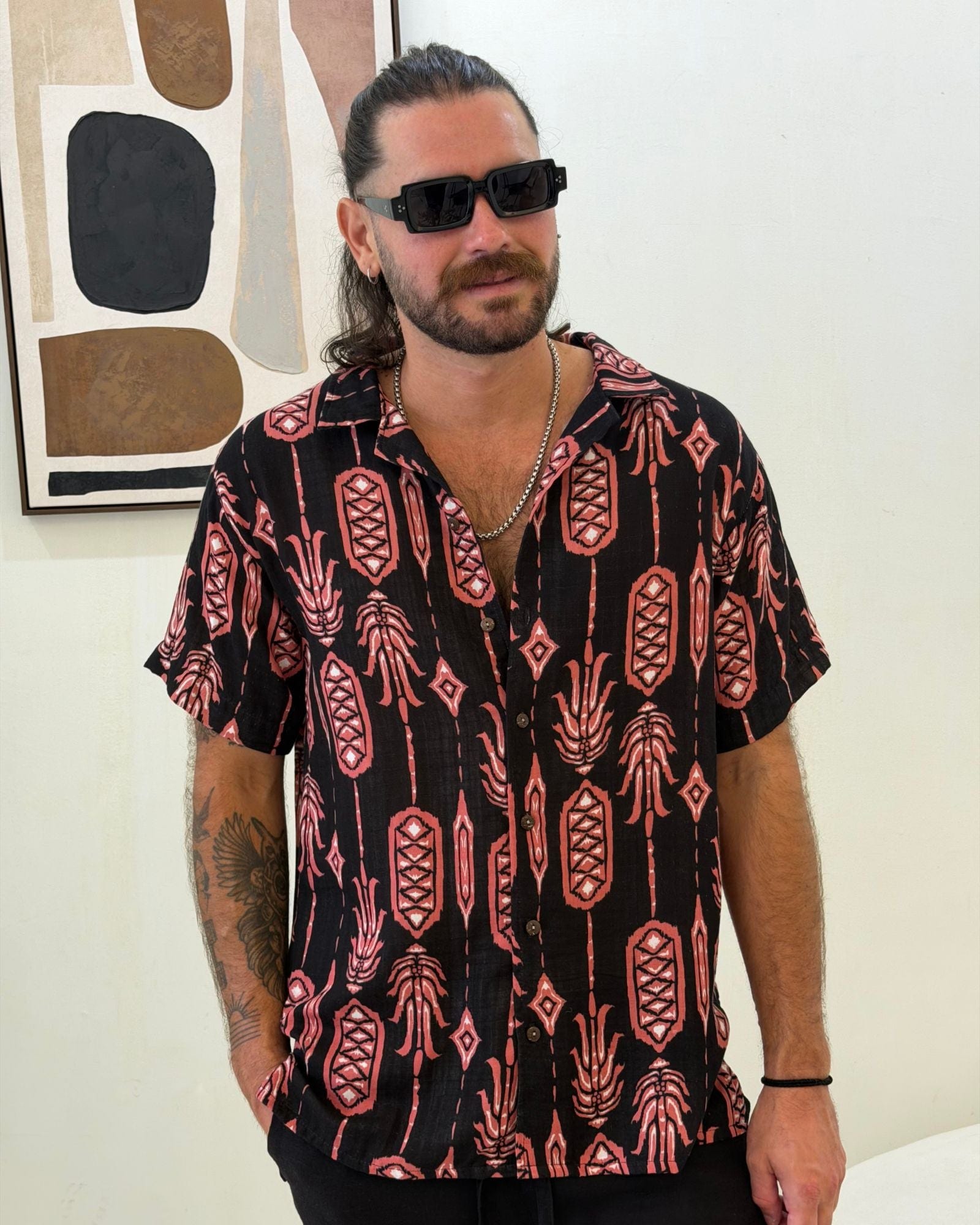 Camisa 3/4 piña - imagen 1