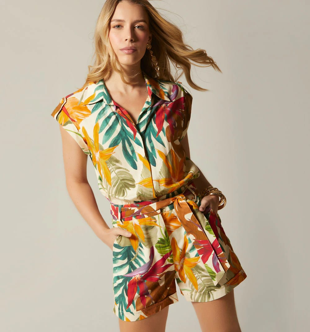 Enterizo short sisa - imagen 1