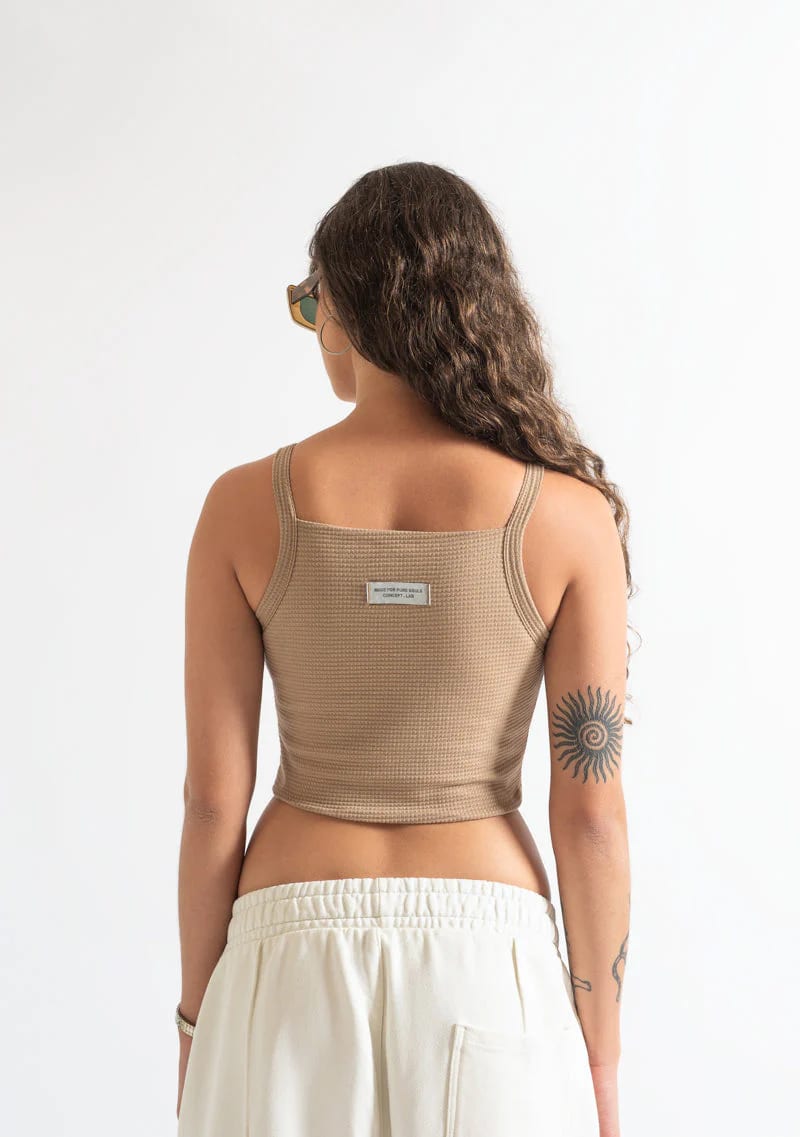 Monclair brown crop top - imagen 11