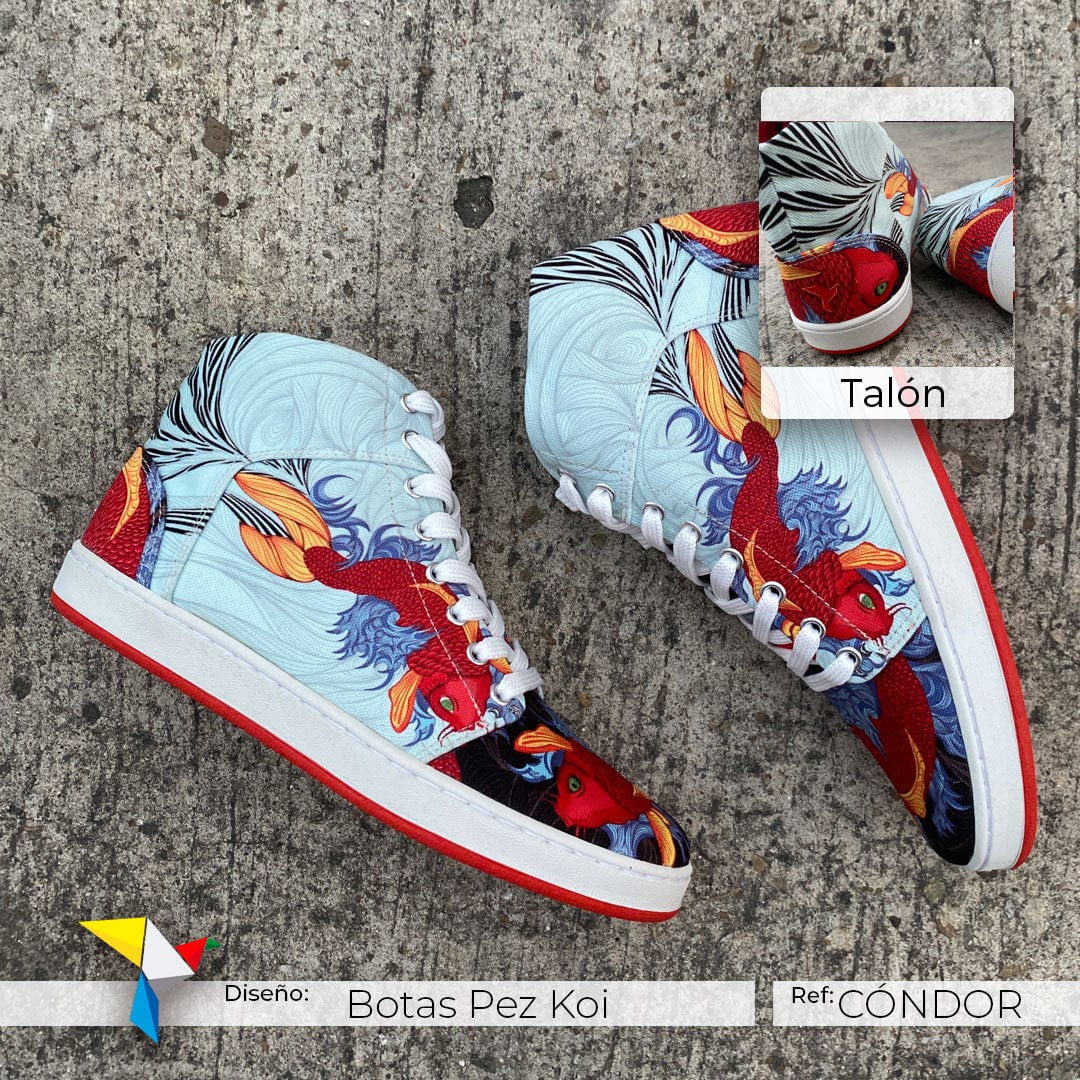 Pez Koi – Botas CÓNDOR - imagen 1