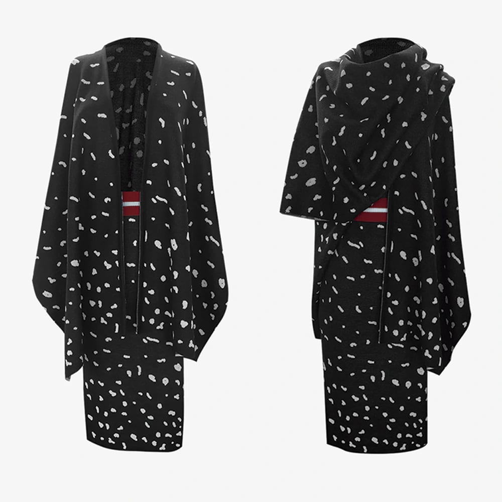 Poncho Lluvia Negro - imagen 3