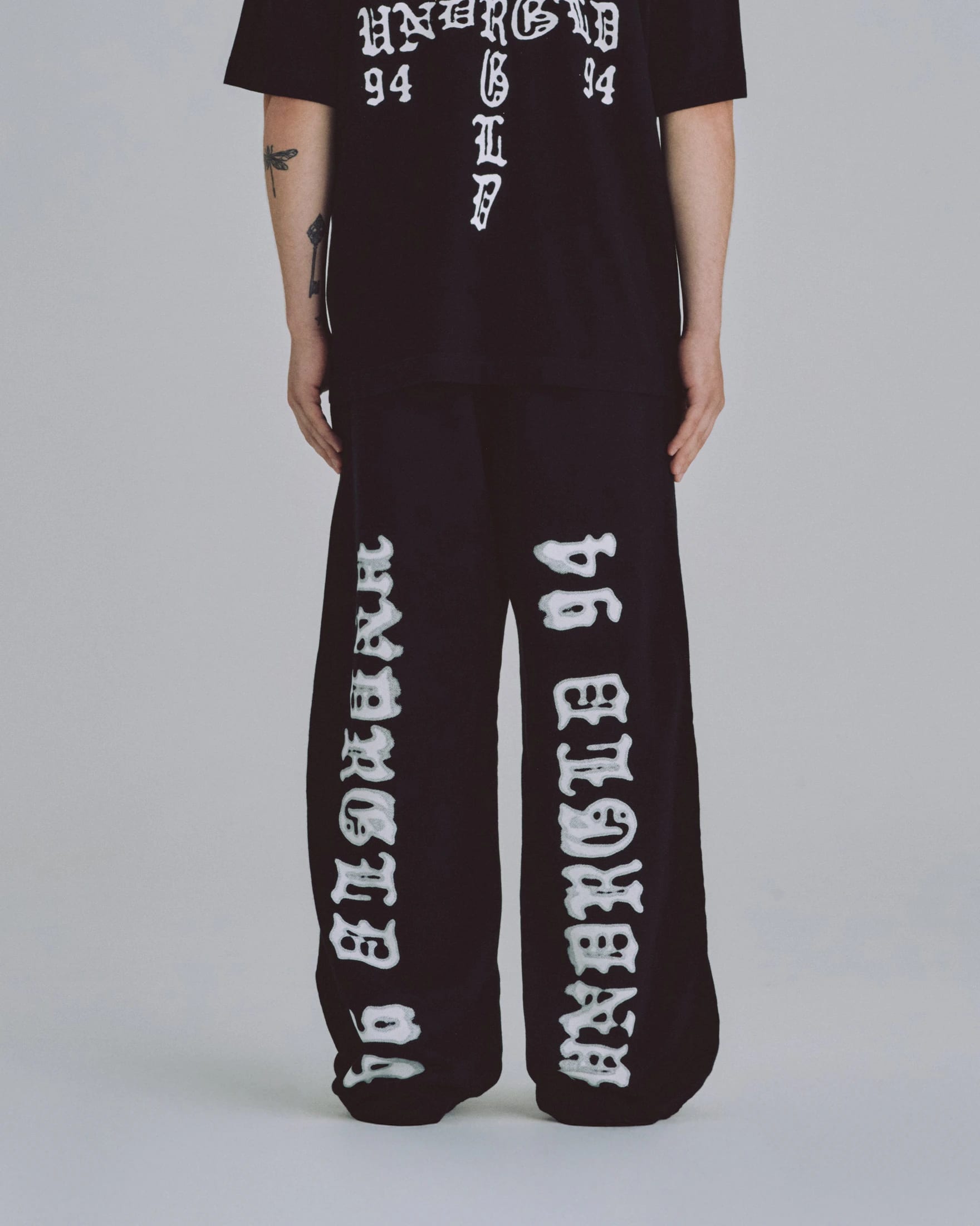94' UNDRGLD Straight Pants Black - imagen 7