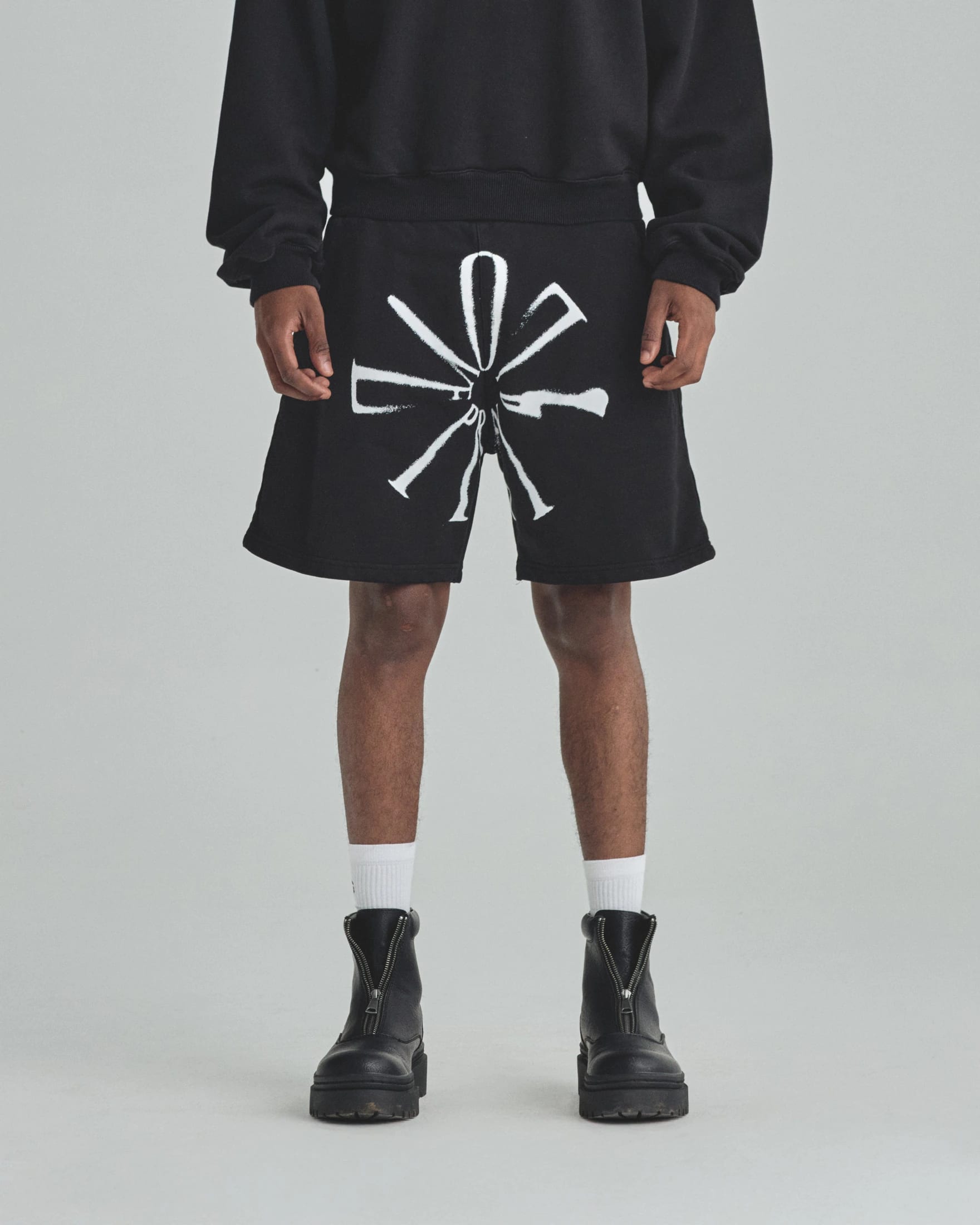 Spring Pray 4 Love Biased Shorts Black - imagen 2