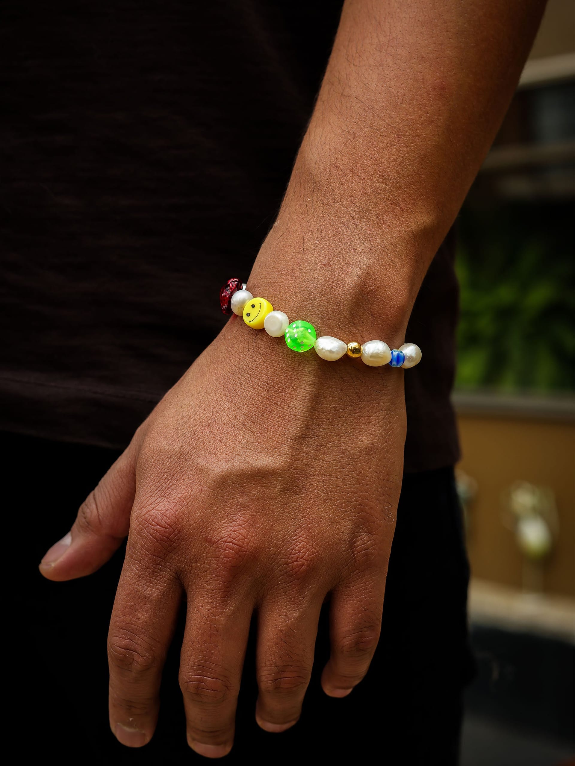 Brazalete Perla de Rio Multicolor 7mm - imagen 2
