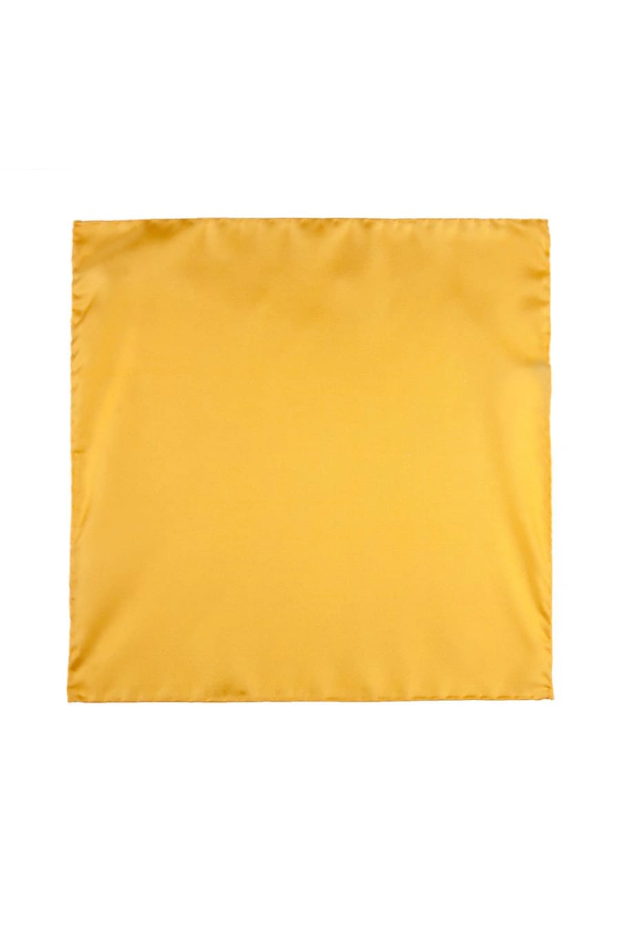 Men's silk yellow handkerchief - imagen 2