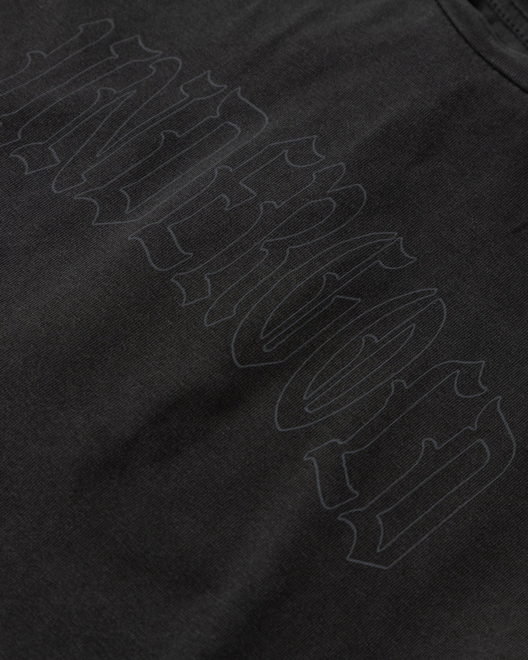 Echoes UNDRGLD Baby Tee Old Washed Gray - imagen 4