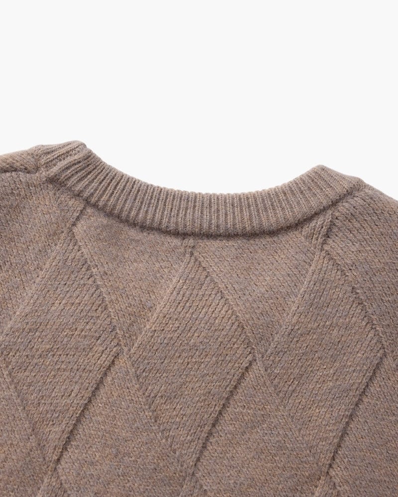 Diamond Knit Crewneck Sweater - imagen 13