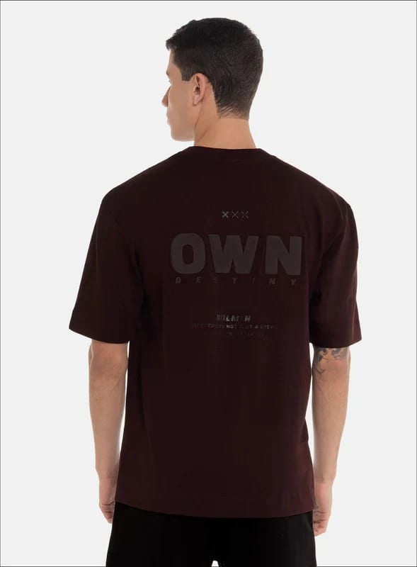 CAMISETA OVERSIZE 100% ALGODÓN CON ESTAMPADO EN FRENTE - PRECIO ESPECIAL - imagen 3