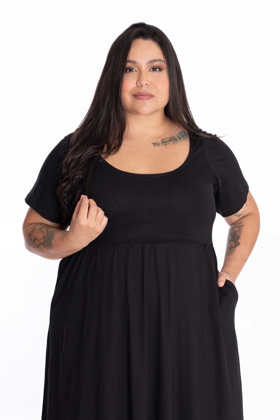 Vestido Vanessa Negro - imagen 8