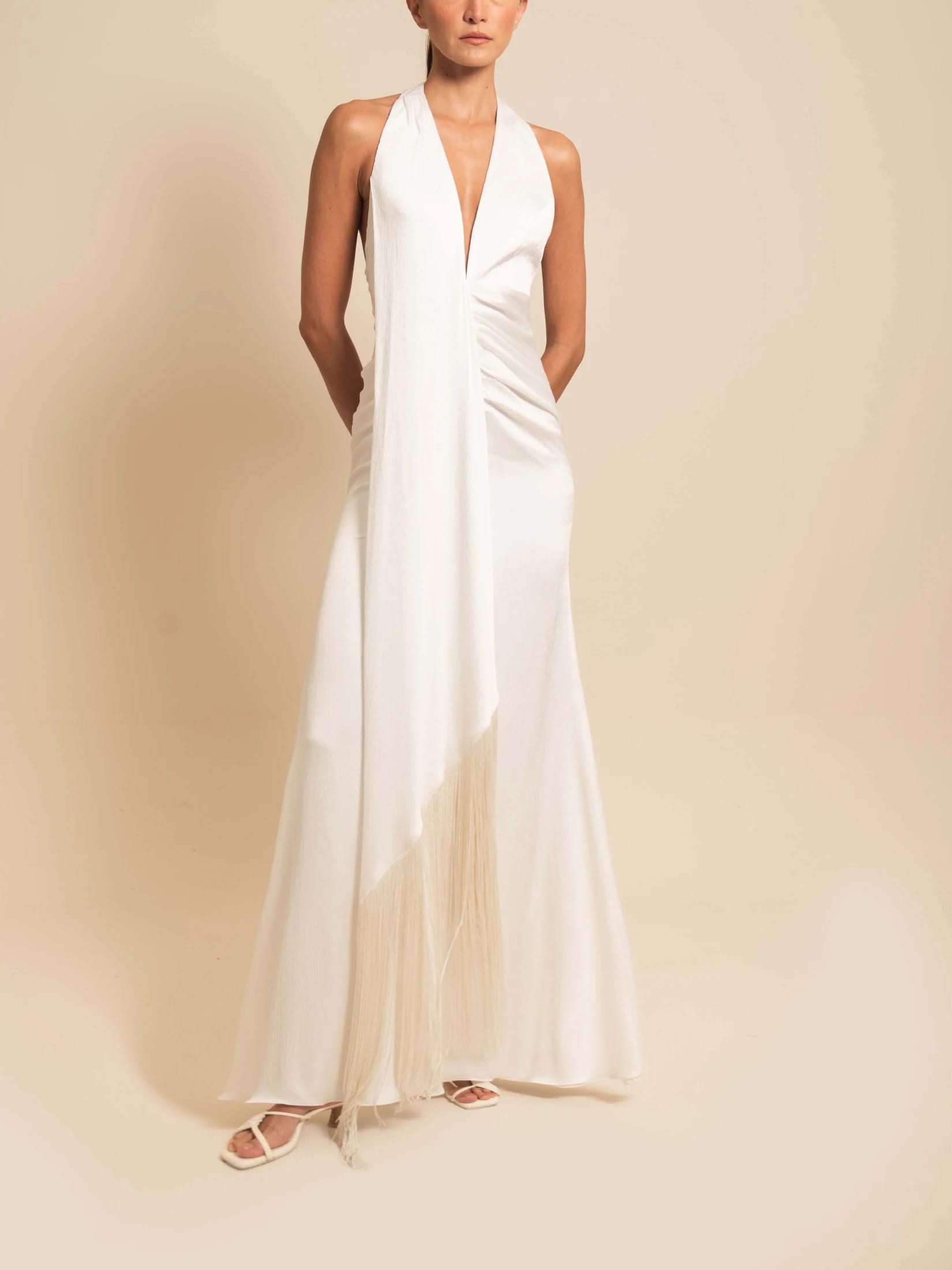 GEORGINA DRESS IVORY - imagen 3